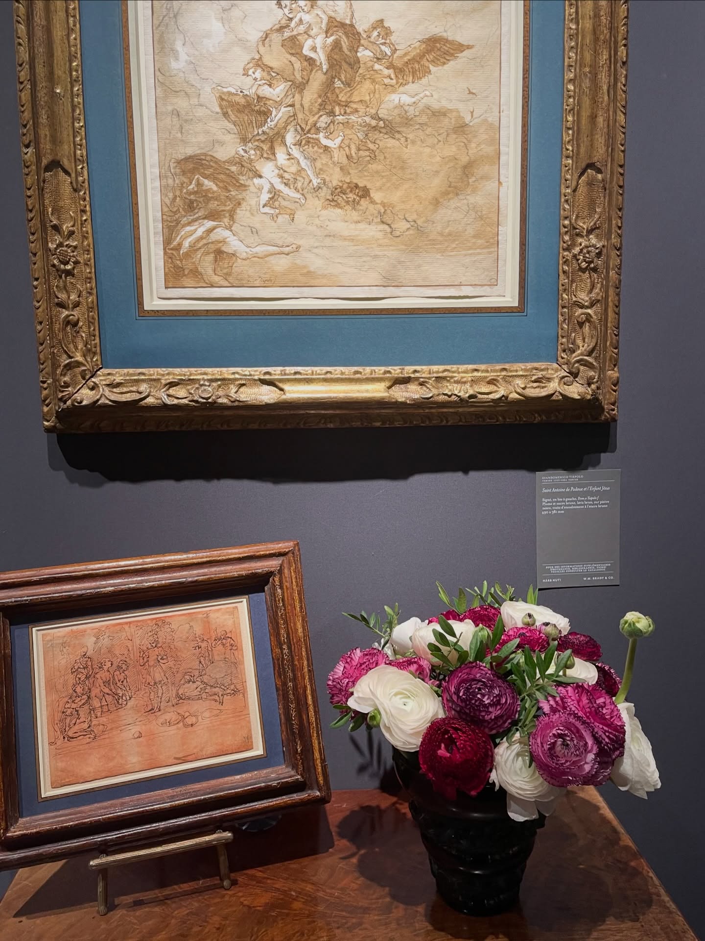We presented a selection of Italian and French master drawings at the Salon du Dessin.
Thank you to all who visited the stand.
Final day today.
📍 Palais Brongniart
Stand 29
#tiepolo @salondudessin #oldmasterdrawings #guericault