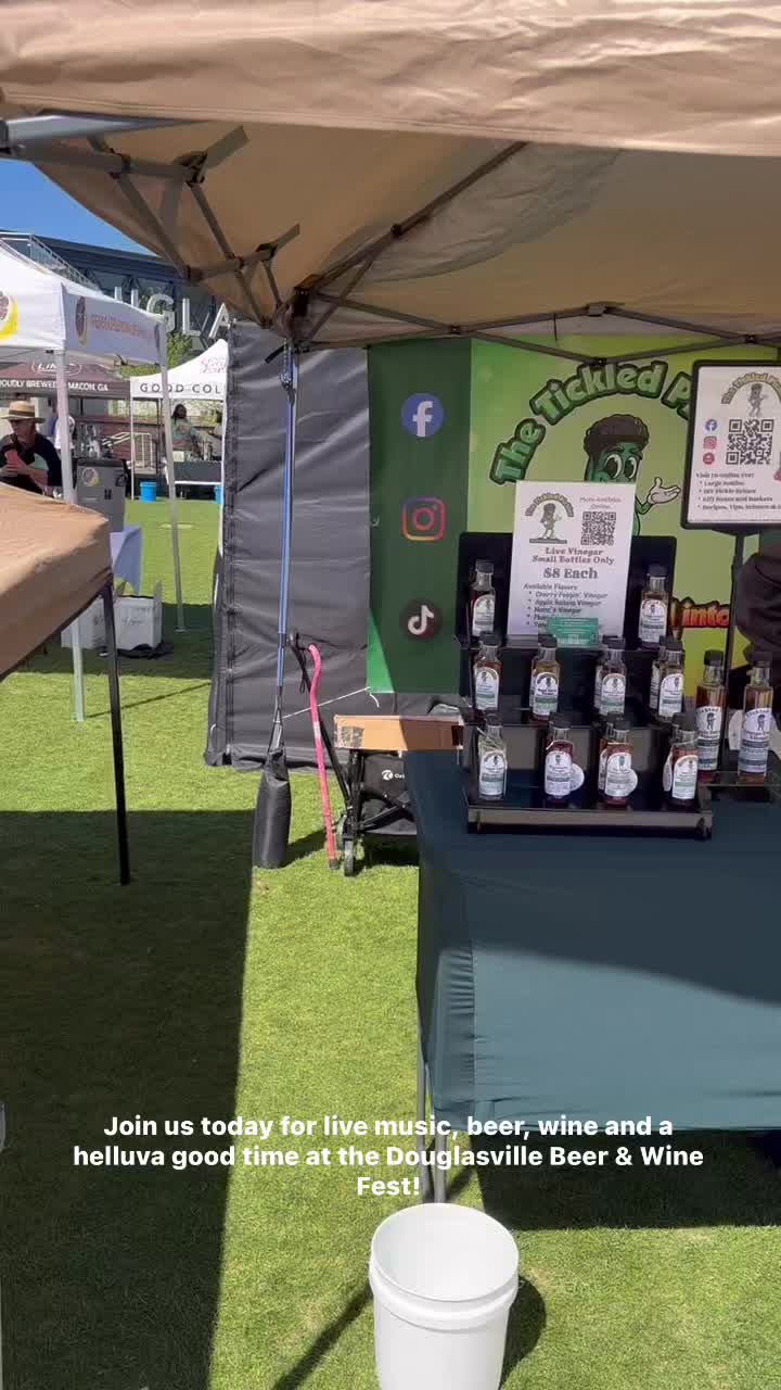🎉 Got plans today… or still figuring it out? 👀
If not… come vibe with us 😎
We’re out at the Douglas Beer and Wine Festival bringing the GOODS 👇
✨ Live vinegar (the real kind)
🌶️ Bold salts & seasonings
Free Samples
No gimmicks. No fluff.
👉 Just vinegar & spices necessary.
Plus you’ve got:
🎶 Live bands
🍺 Craft beer
🍷 Wine tastings
🎉 All the festival energy
📍 We’re here NOW — come find us and turn your day from bland → GRAND
#DouglasBeerWineFest #ArtsDouglas #DouglasvilleGA #livevinegar #SupportLocalGA #FestivalVibes #DrinkLocal #ShopSmall 😎🔥
