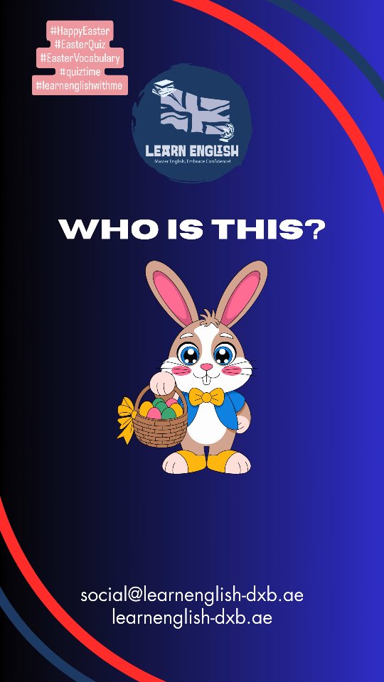#happyeaster🐰 try our #easterquiz Do you knownthis #eastervocabulary ? #learnenglish_easily #eastertime🐣