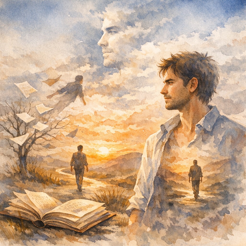 Dizem que moro
no homem que sou.
No verso, no vento, no corpo:
onde espero me encontrar
só me vejo passar.
#poesia #poesiabrasileira #trabalhoautoral
#arteempalavras #poem