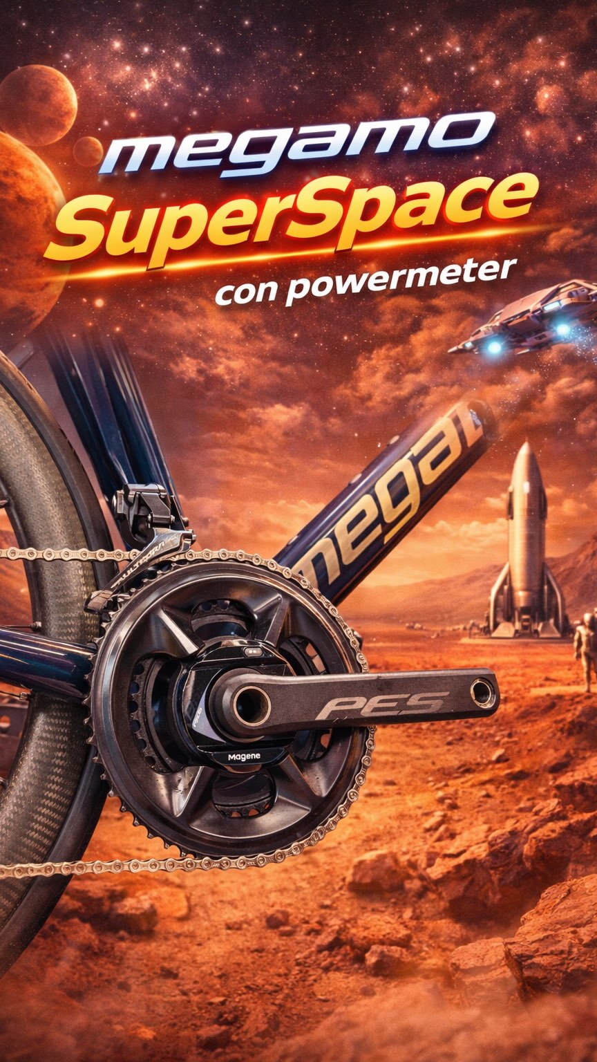 💙💚🚀 MEGAMO RISE – COLORAZIONE SPAZIALE BLU / VERDE
Una di quelle bici che vedi da lontano e dici: ok, questa vola davvero.
La Megamo Rise in taglia L unisce estetica fotonica e sostanza vera: pronta a spingere forte ovunque. 😎
⚙️ Shimano Ultegra 12 velocità
🛞 Ruote Mavic SLR45
📊 Power Meter Magene
🖤 Manubrio integrato in carbonio
🎨 Colorazione blu / verde spettacolare
📏 Taglia L
💥 Prezzo: 2.690 €
Una bici da corsa in carbonio moderna, con cambio elettronico preciso, ruote performanti e già pronta per allenarti con i watt veri.
Tradotto: sali, spingi e non pensi più a niente. ✈️
💳 Finanziabile a tasso zero • 🔄 Permutabile • 🚚 Spedizione gratuita in tutta Europa
🔧 Revisione autocertificata • ✅ Pronta a partire
📍 Re-cyclist Bike Shop – Longone al Segrino (CO)
🌐 www.recyclistbikeshop.com
📞 031 547 8454 (WhatsApp)
#megamorise #ultegradi2 #mavicSLR45 #biciDaCorsa #recyclistbikeshop