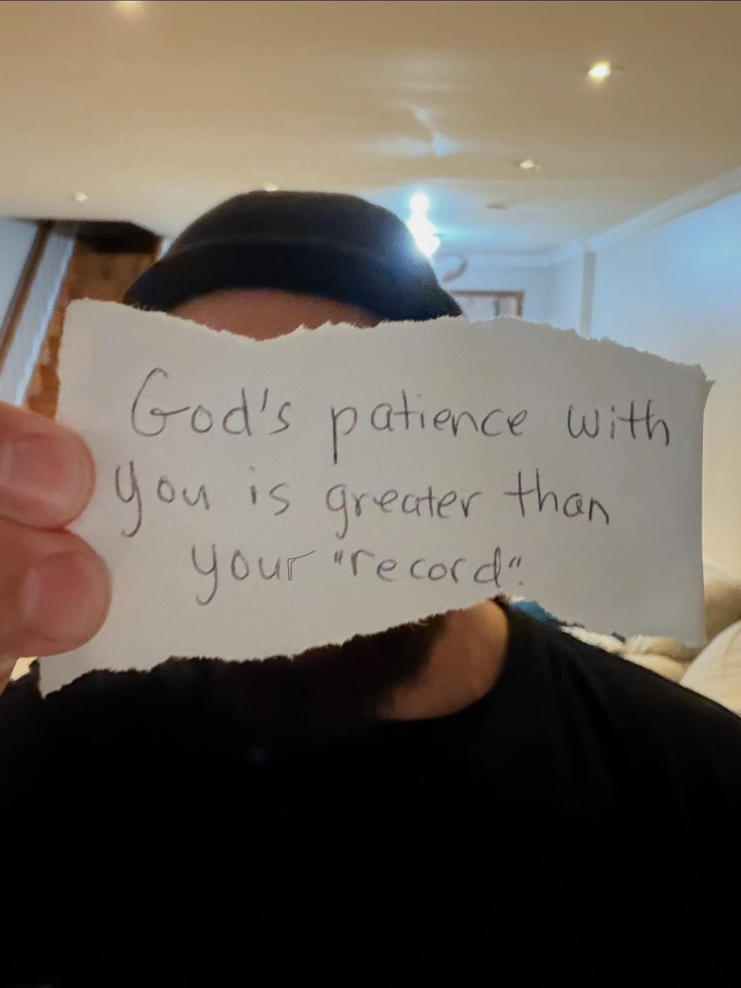 He hasn’t run out of patience with you.
#godispatient #statenislandchurch #statenislandpastor