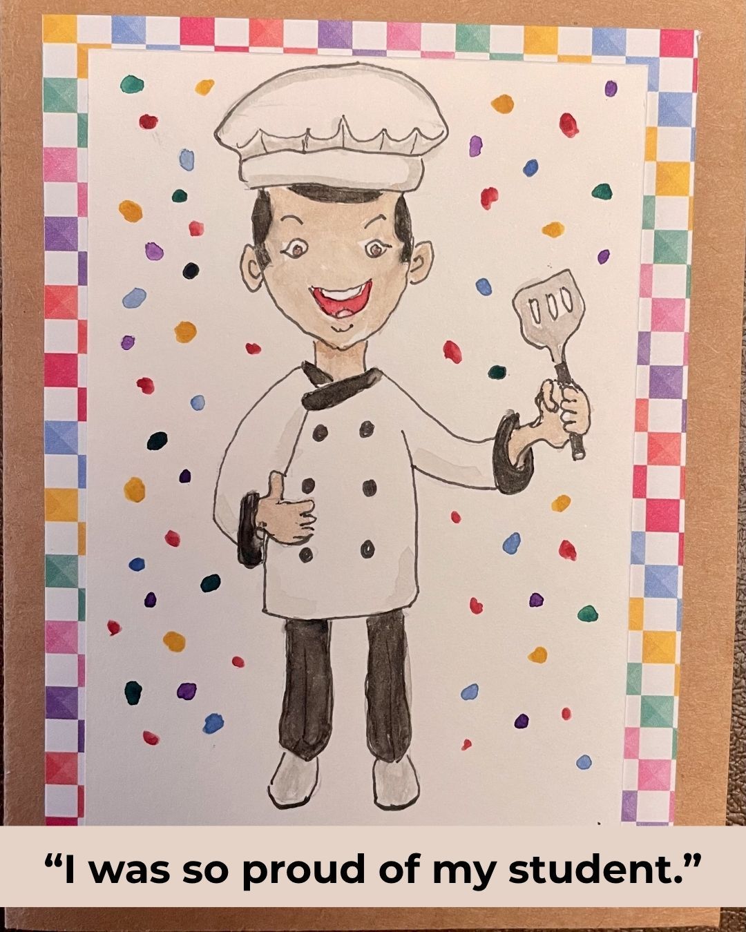 💙 This cookbook is more than recipes — it’s personal.
This card was created by one of our tutors to celebrate her student, who contributed a recipe in English.
“I was so proud of my student.”
Moments like this reflect what our work is all about: building confidence, celebrating progress, and supporting adult learners every step of the way.
Projects like A Feast of Words from Around the World bring our community together in meaningful ways.
#SouthBayLiteracy
#AdultLiteracy
#CommunityImpact
#VolunteerImpact
#SouthBayLA