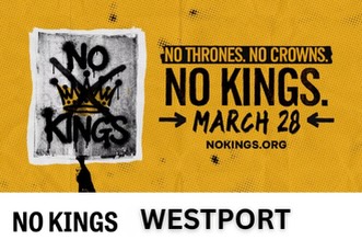 New Canaan is showing up in Westport this weekend! 🙌
Meet us at the medical offices (corner of Rte 33 & Rte 57) between 11:20–11:30 AM — we’ll walk together to Main Street and the bridge area. 🕊️
🗣️ Speakers start at noon
❤️🖤 Wear red + black so we can spot each other!
Let’s march together in unity! ✨