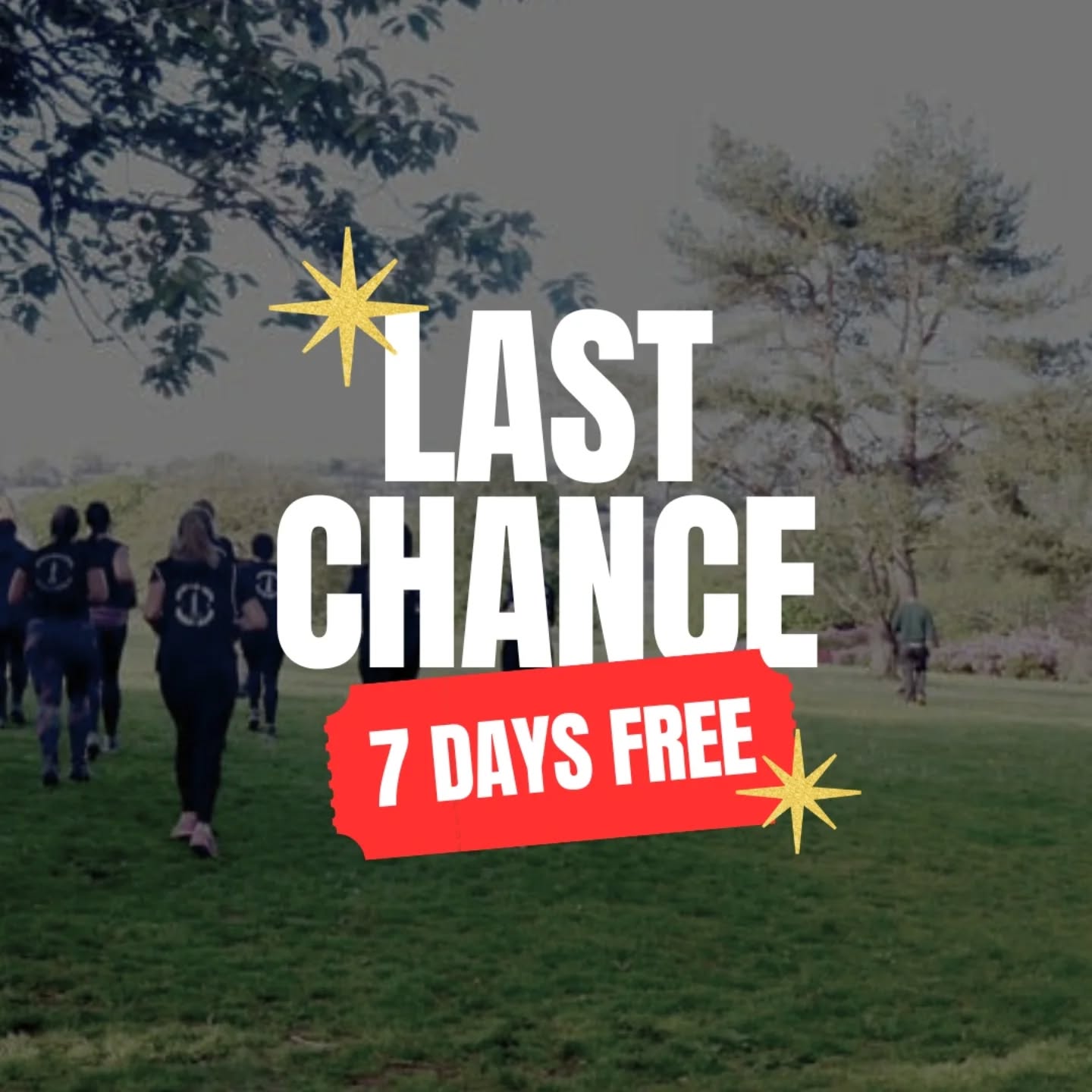 Last chance 🚨 Tomorrow’s 7–8pm session is your FINAL opportunity to claim your 7-day free trial. (Mon 30th March)
Even better… it will be our first light evening session of the year thanks to the clocks going forward 🙌🌅
It's the perfect time to get started. No pressure, all abilities welcome, just turn up and give it a go.
Sign up on our website or drop us a message.
#OutdoorTraining #FitnessJourney #TrySomethingNew #springtime #plymouthuk