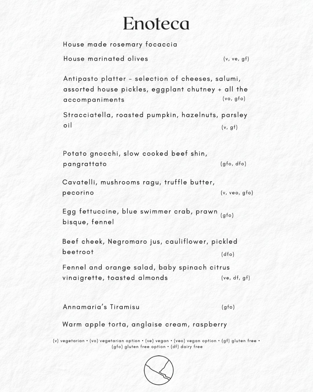A new menu is now available at the Mount Towrong Enoteca - our Italian wine bar style dining experience at the cellar door, designed around seasonal food and the wines we make here.
Open Friday & Saturday from 12pm, dinner from 5pm. Open Sunday from 12pm. Bookings recommended for lunch and dinner. Wine tastings available throughout — no booking required.
#mounttowrong #macedonranges #macedonrangeswine #enoteca #cellardoor