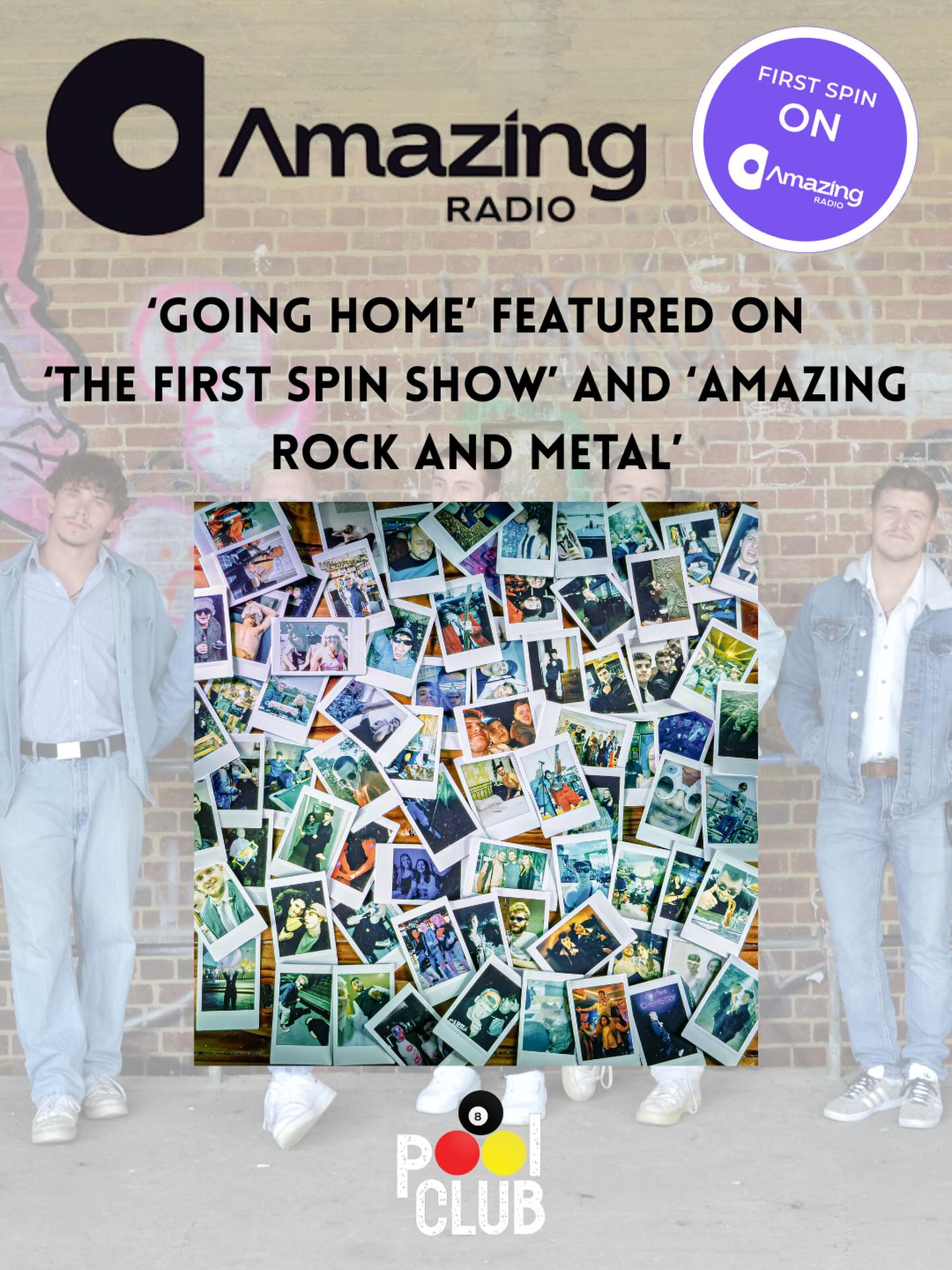Catch ‘Going Home’ on rotation at @amazingradiouk - many thanks to Ailsa and the lovely people there!
#amazingradio #bbcradio1 #bbcintroducing #newmusic #indierock @ailsablcampbell