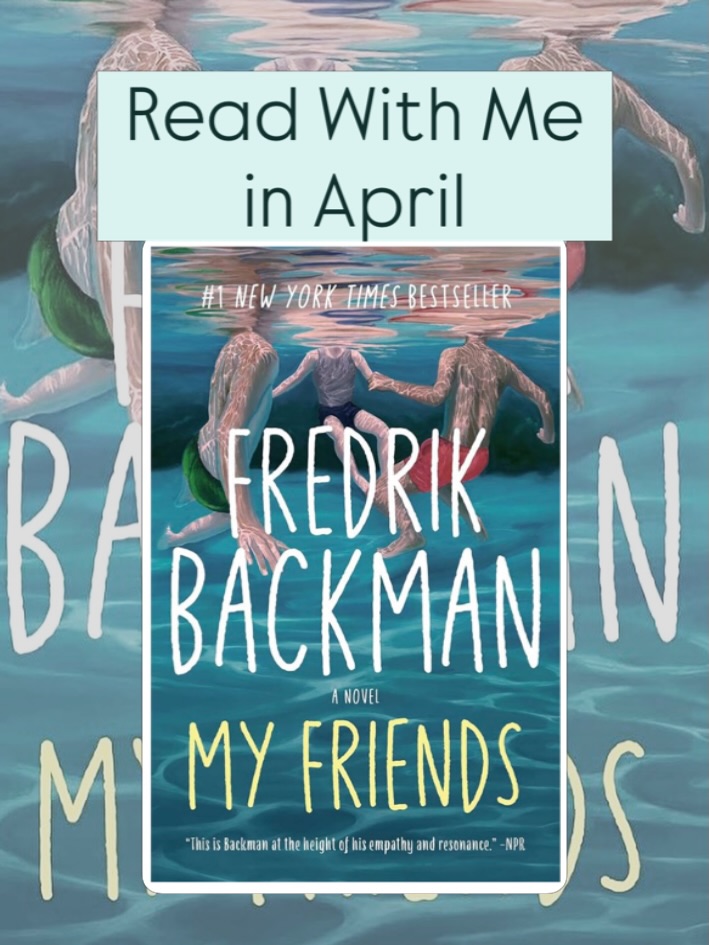 Read With Me in April :: As Noted By Me
My Friends by Fredrik Backman
Fredrik Backman always hits me right in the soul. My Friends is a story about aging, grief, and unlikely companionship—but mostly, it’s about how connection saves us. It’s funny in that aching, Swedish way only Backman can do.
As Noted By Me-
This one felt personal. Friendship can be its own kind of love story and this book proves it.
#readwithme #asnotedbyme #lifeasnoted