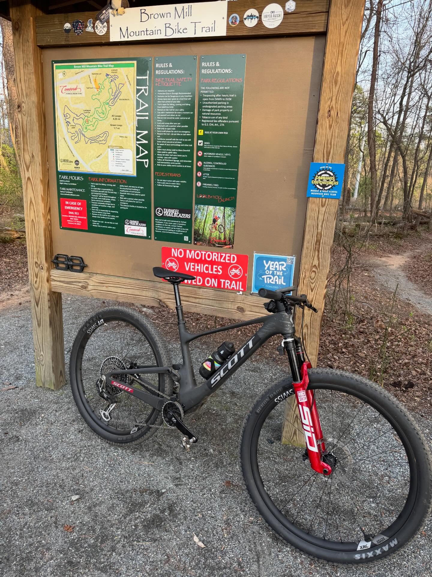 New bike day for someone :). Every now and again it’s time to upgrade. So, I decided it was time for me to get a new bike. The Scott Spark RC World Cup is an amazing machine! Equipped with SRAM T Type drivetrain, Flight Attendant suspension- electronically controlled that tunes as the bike is ridden, power meter, DT Swiss wheels, full carbon frame, handlebar, and rims, and so much more. It’s a super fun, fast, flashy, and it delivers!! So much fun!! #scottbikes #newbikeday #fastisfun #sram
