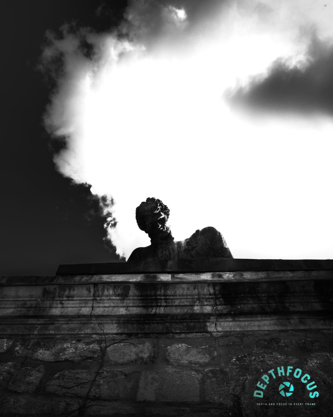 Guarding the skyline.
Captured by Seb at Iford Manor, this shot immediately stood out to us. There wasn’t some elaborate concept behind it, just a moment where the light, clouds, and angle came together perfectly.
The contrast is what makes it. Stone against sky. Shadow against light.
Sometimes a photograph doesn’t need a deeper story. Sometimes the image itself is enough, and we love this one for exactly that.