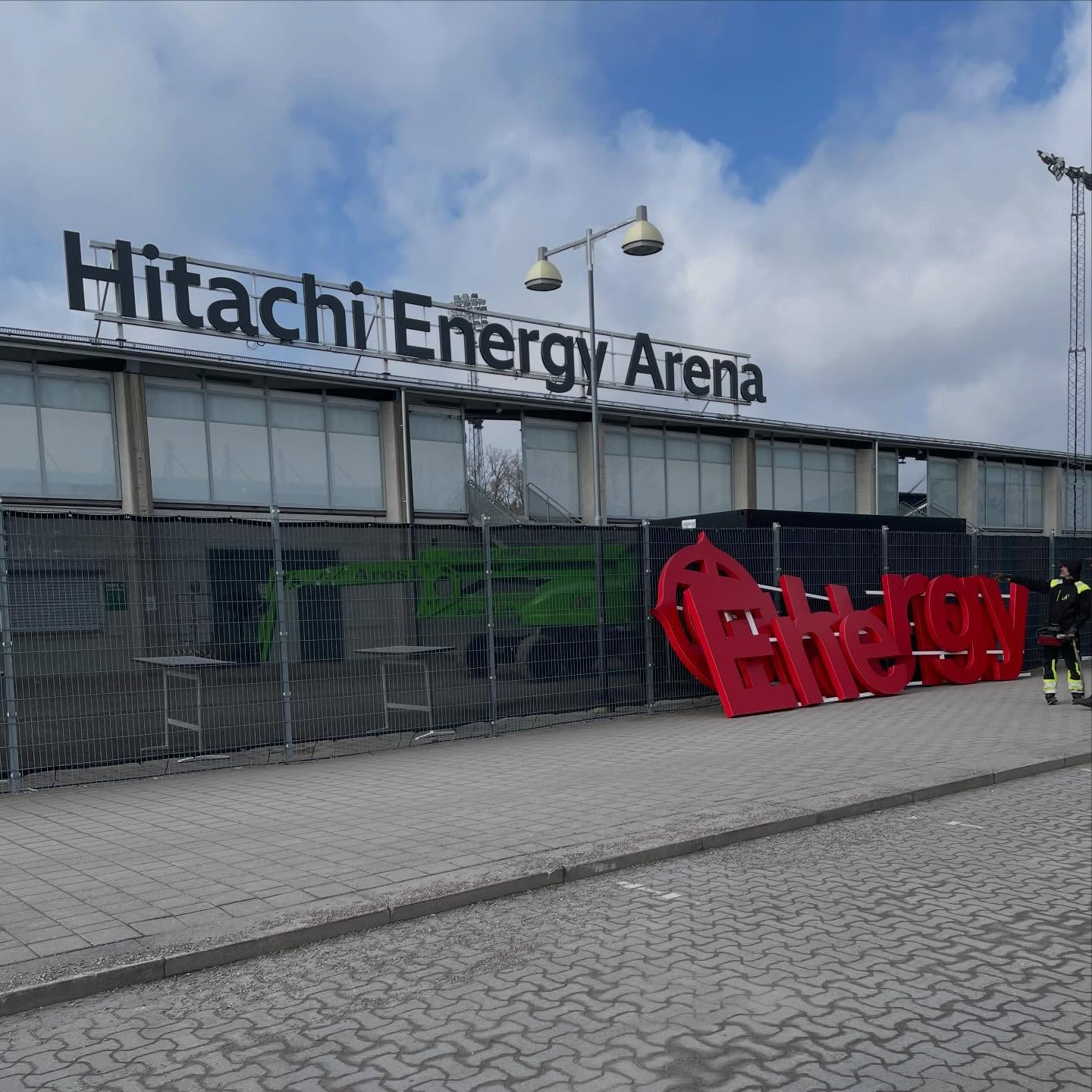 Ny logo, ny skylt, samma arena! 💚🤍
Tack för förtroendet HITACHI