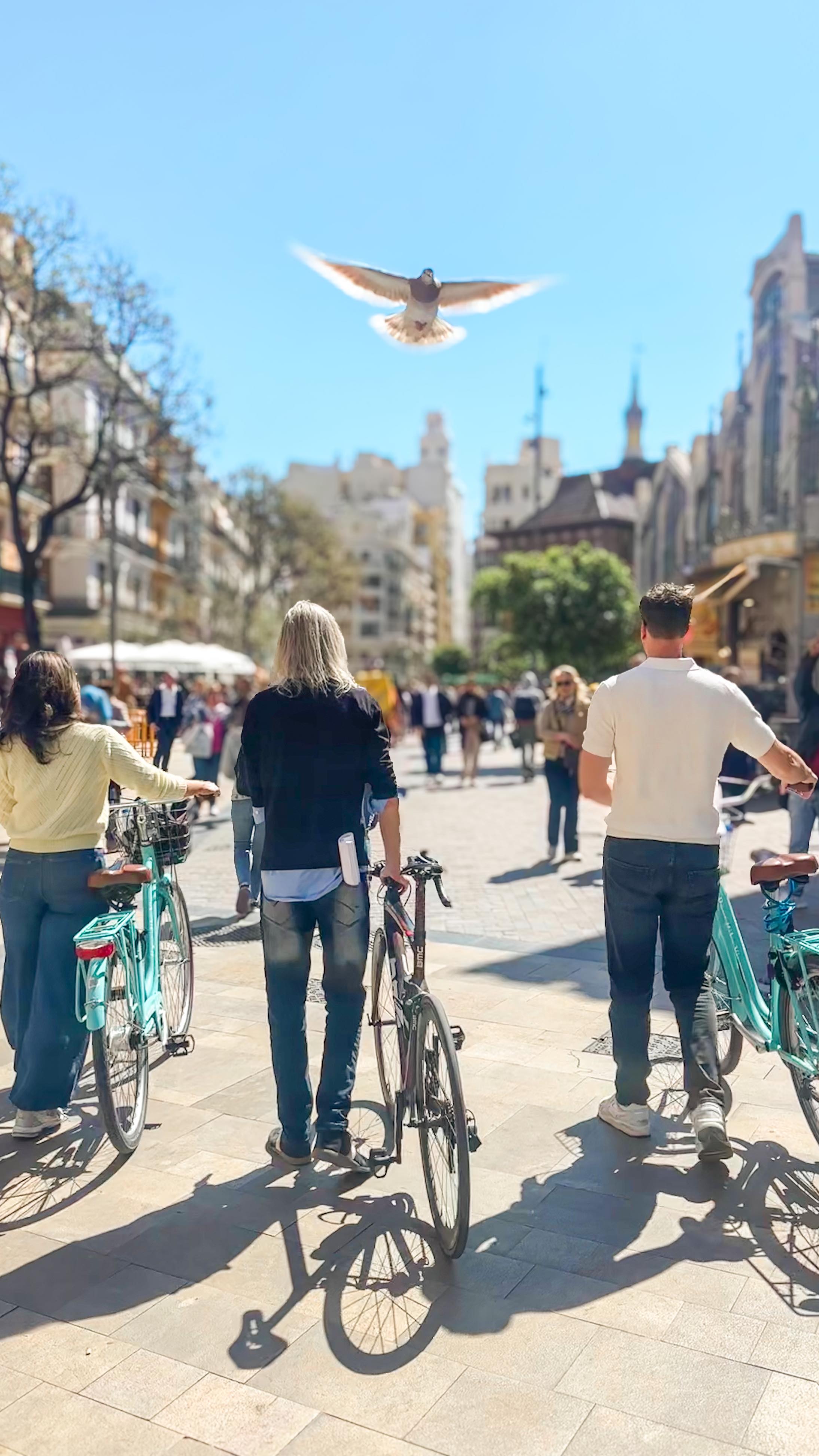 Sunshine in Valencia with Iris and Jeroen!☀️
This lovely Dutch couple stayed in one of our cozy city-center apartments (everything within walking distance) and decided to explore the city the fun way… by bike! 🚲
“We had such a fun bike tour in Valencia with June, together with guide Paul. June shared stories about the city in such a relaxed and funny way, and gave us loads of great tips (restaurants, bars).
She was super approachable and helpful, which made everything feel easy and chill. Such a lovely guide and an amazing city to discover.”
Honestly we couldn’t agree more.
Dear Iris & Jeroen; you guys were the best! From cruising through the city to grabbing a relaxed coffee, getting to know each other and laughing way too much… these are exactly the kind of days we love! 🧡
Sending you lots of love from sunny Valencia… come back soon, okay?
Wanna experience Valencia like this too? They booked a group tour… and ended up having it all to themselves.
Your own private vibe, fully tailored to you …good times guaranteed.
Shoot us a WhatsApp +31 614 549 342
Tours in DE • EN • ES • FR • IT • NL
.
.
#getinvolvedvalencia #valencia #gezelligfietseninvalencia #visitvalencia #nederlandsegidsinvalencia
