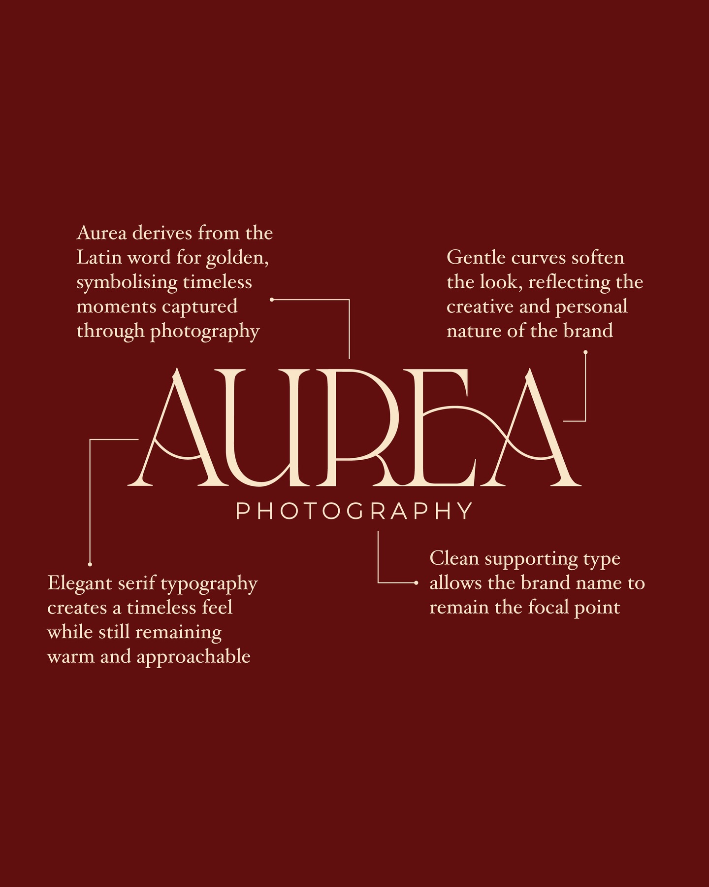Let’s take a closer look at Aurea ✨
My goal for this passion project was to create a minimal and versatile logo concept that reflects the creativity and professionalism of a personal brand photographer.
I really enjoyed pulling this brand together - it was one of those projects where everything just fell into place!
-
Looking for creative branding to uncover your true potential? Get in touch with me to secure a booking for April 📨
@ellawhittledesign
ellawhittledesign.com
#brandidentitydesigner #smallbusinessbranding #logodesignuk #photographybranding #minimallogo