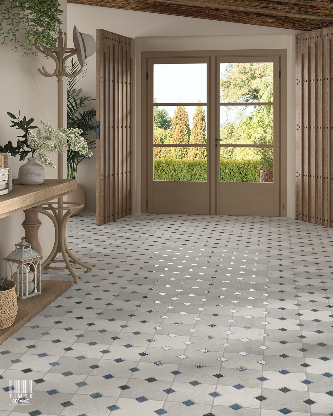 The floor doesn’t just support the space. It defines it.
This tile introduces a patterned surface that quietly elevates the entire environment. The interplay of tonal variation and geometric detail creates a sense of depth that feels both grounded and refined.
Its textured character brings warmth into the space, while the structured layout maintains visual discipline. This balance allows the floor to stand out without overwhelming the surrounding elements.
Across dining areas, living zones, or entryways, it shapes the overall ambience, making the space feel considered, cohesive, and complete.
A surface that builds atmosphere from the ground up.
Explore the full details on our website
#FloorTileDesign #CeramicTilesIndia #InteriorAmbience #Surface Design