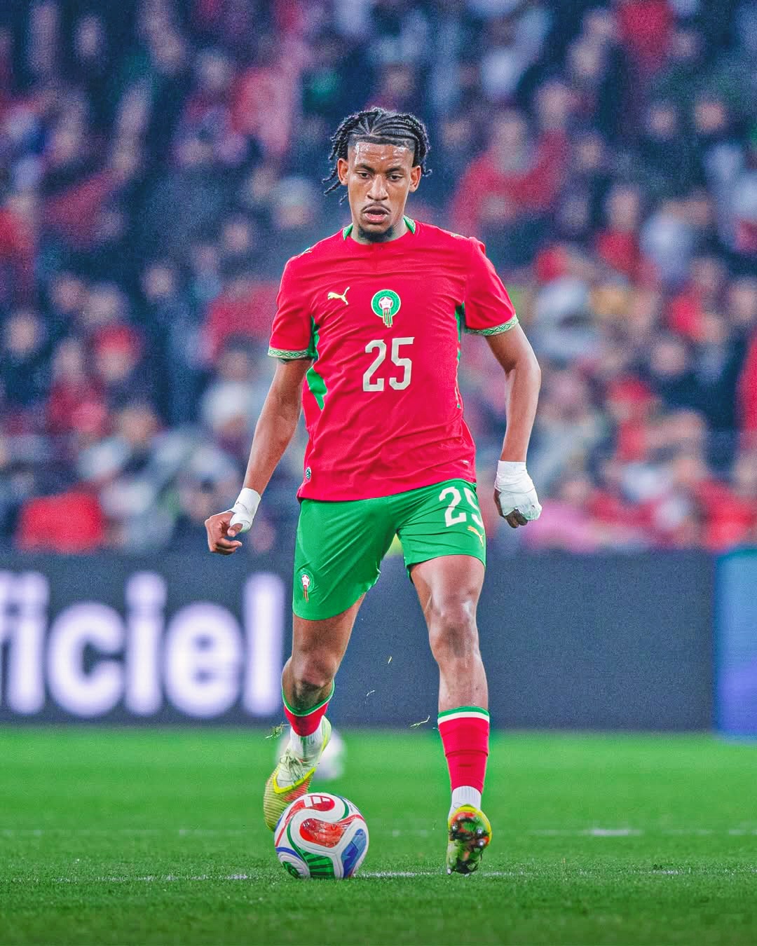 Congratulations on making your international debut, @r.halhal4 🇲🇦