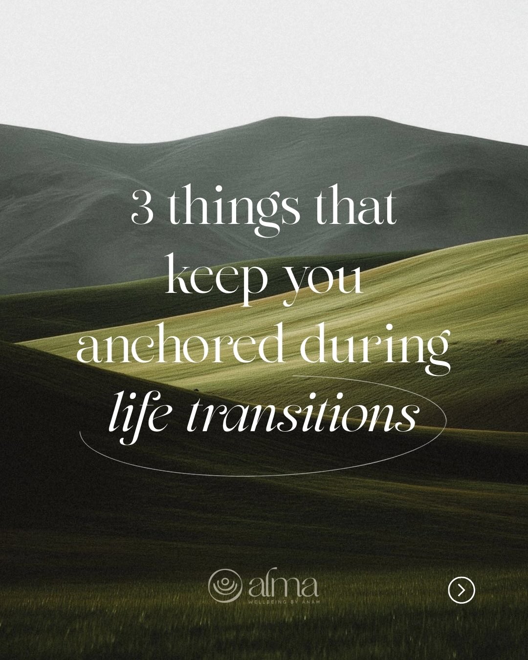Three things that keep you anchored during life transitions ⚓️
Life transitions rarely feel difficult because of what is changing externally. More often, the challenge comes from learning how to stay steady while everything around us is shifting. 🌿
In my work, I’ve noticed that people who move through transitions with more clarity and resilience tend to stay connected to a few simple foundations. Stable routines, a clear sense of who they are becoming, and a regulated nervous system create the internal stability needed to navigate uncertainty without becoming overwhelmed.
Whether you are going through a career transition, leadership change, personal shift, or a period of uncertainty, grounding yourself in small, consistent practices can make change feel more manageable and meaningful. ✨
Transitions do not need to be rushed. When the mind and body feel supported, clarity follows naturally. 🤍
The Way Forward
Alma Wellbeing by Anam
#lifetransitions #coach #wellness #holistic #almabyanam