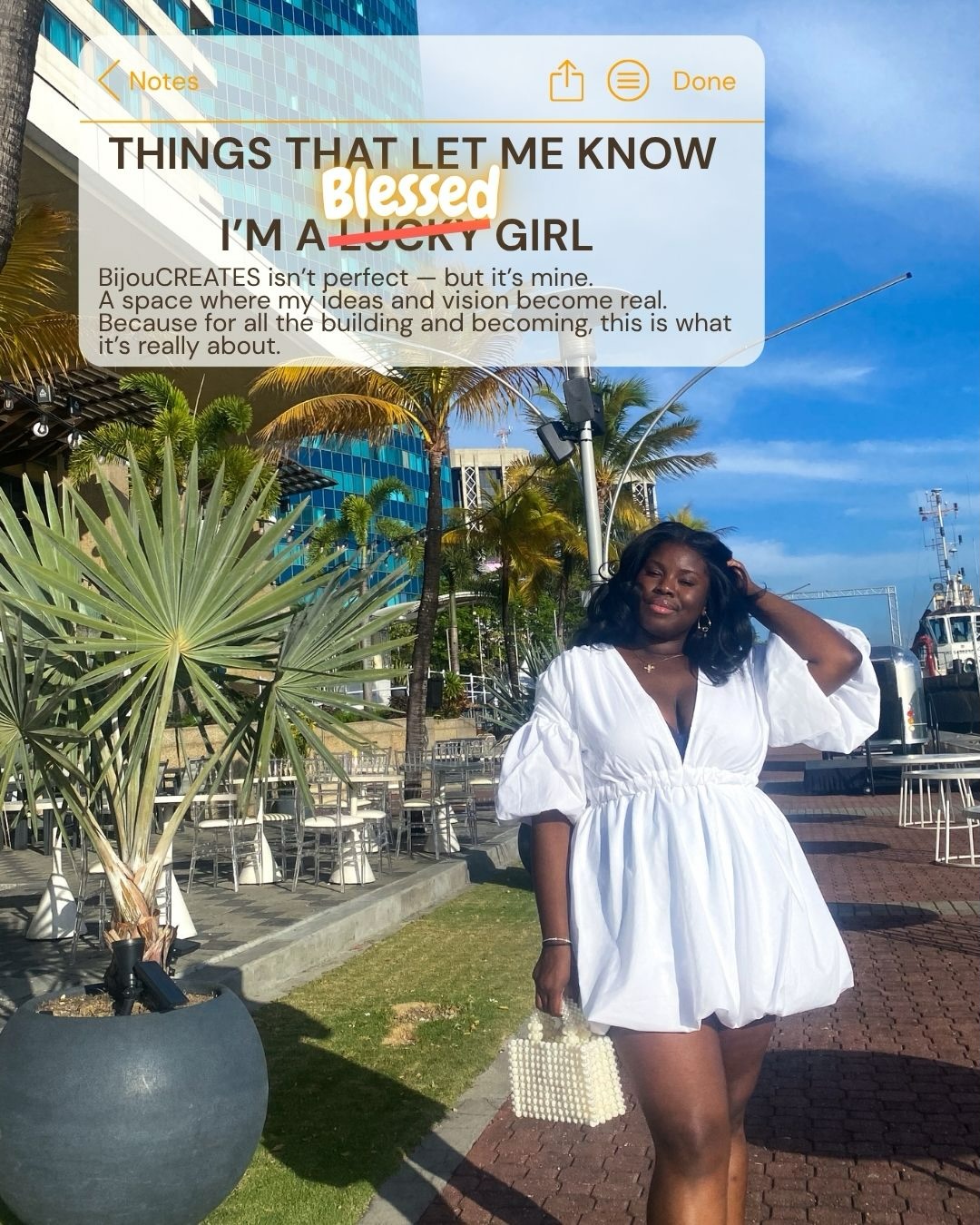 So I was going to write another Blog post about being burnout - and then I thought nah 💛
.
Reflecting on all the blessing seemed so much more valuable. So here you go
New blog post up to x
.
#blessed❤️ #softambition #notsosoft #bijoucreates