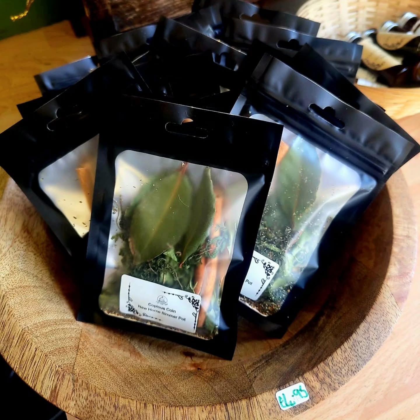 Good afternoon Wytches, we've been busy adding to our Apothecary with 6 new Simmer Pots.
Encapsulating cultural image of the Witch at their Cauldron, a stage liquid Bubbling away.
For those who wish to use scent Magick but because of either their health or because the are not allowed to burn incense in their home.
Simmer Pots are a versatile way to bring Magick into your Ritual Space.
Strain off the remaining herbs,add alcohol and make a convenient Room Spray.
We have 2 new Copious Coin Blend's
💰 Fast Money
🏘️ New Home
Cunning Cures
☮️ Peace and Calm (Anti anxiety)
Wytches Well
⚡ Wytches Power (Empowerment)
Wytches Poem
❤️Self Love
🪞 Glamour Magick
Each is crafted by us, hand blessed, priced £4.99 each
On sale now
See you all soon
Blessings of the Land Sea and the Sky ❤️❤️❤️❤️