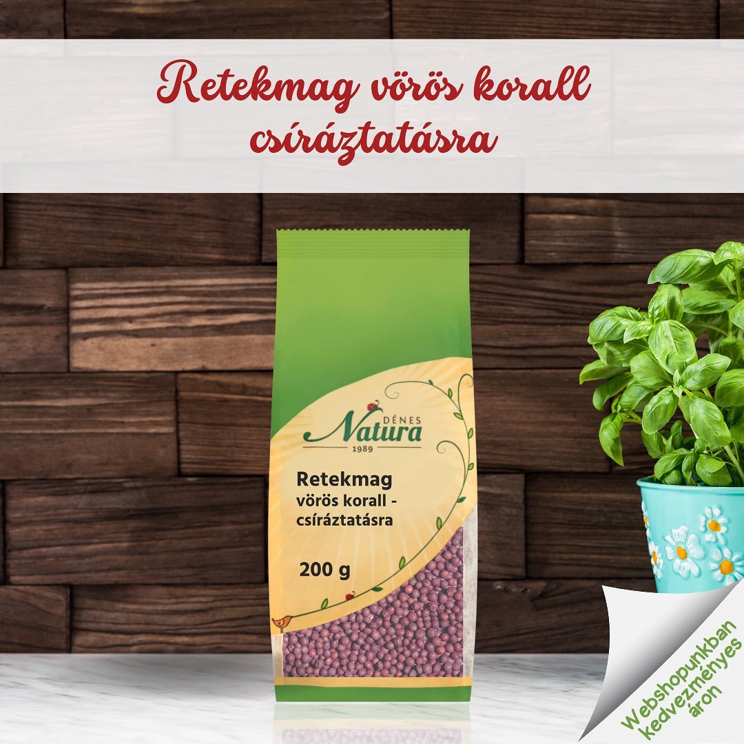 Már elérhetőek legújabb csíráztatni való magvaink!
🔴Retekmag-vörös korall
⚫️Retekmag-fekete
🟢Vajrépa
🟣Mizuna-vörös
Az új termékek megvásárolhatók webshopunkban most szuper kedvezményes áron!🛍️🛒