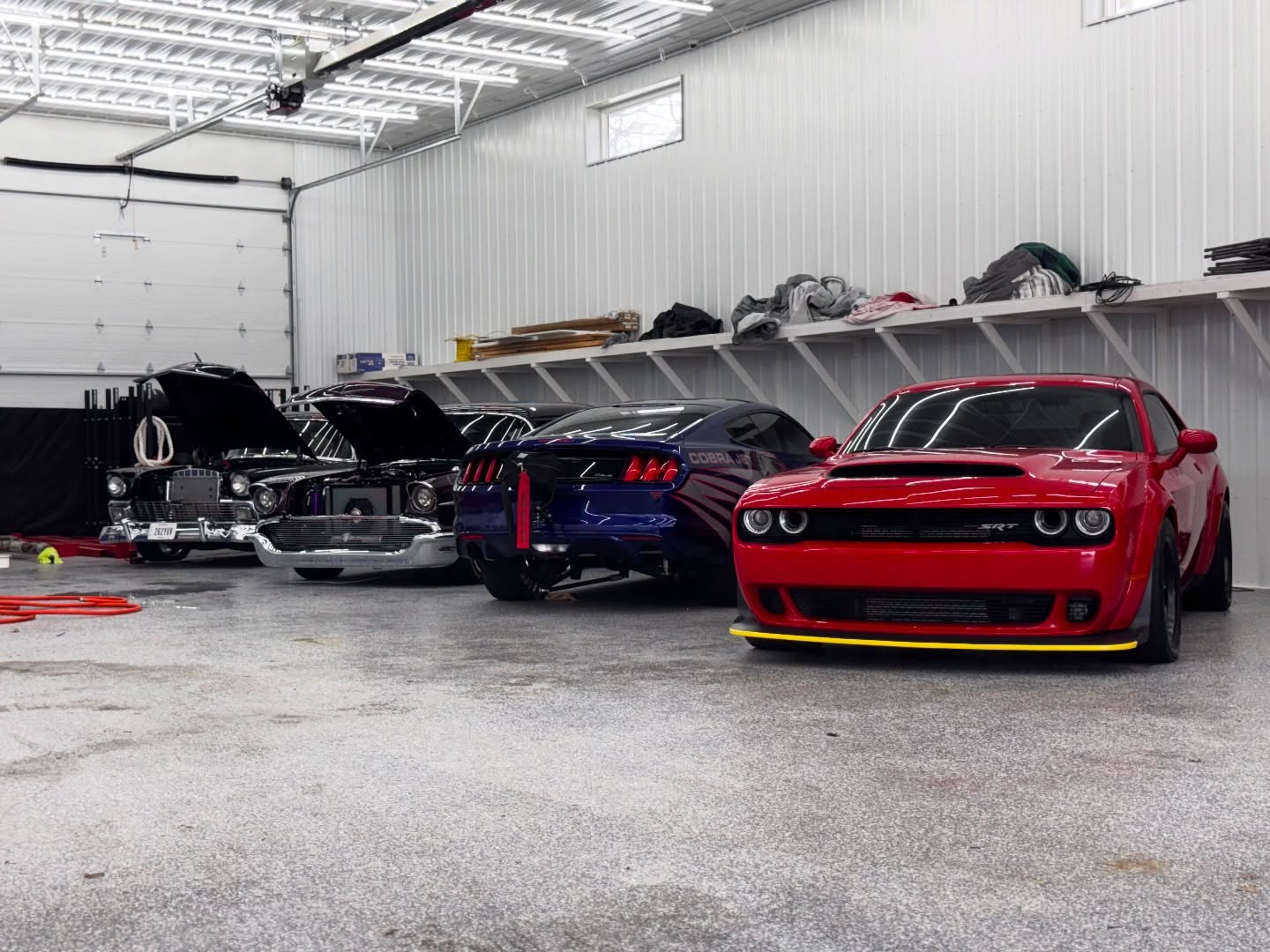 Finally got a client I’ve been trying to get on my books for over a year.
Exterior detail on a Dodge demon, ford cobra jet, and two Chevy Bel airs received a exterior detail and deep engine bay cleaning.
Can’t wait to get the rest done 🤝