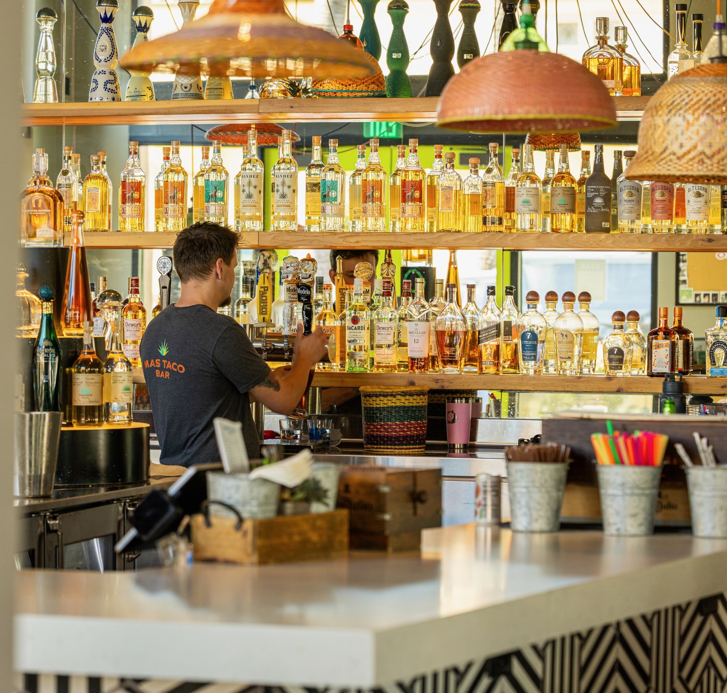 stay mas 🌮where happy hour turns into staying longer than you planned.good tacos, strong drin....