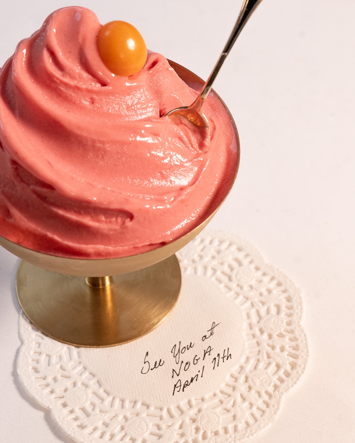 APRIL 11 — Noga opens.
Quietly in the making for months. Every detail shaped with intention. Every texture, every plate, refined until it felt just right.
Noga isn’t just a restaurant. It’s where one bite becomes the night. Where you stop by for something small—and end up staying.
A place to gather, to drift, to get a little lost in it.
Bookings are now open. Your table is waiting.