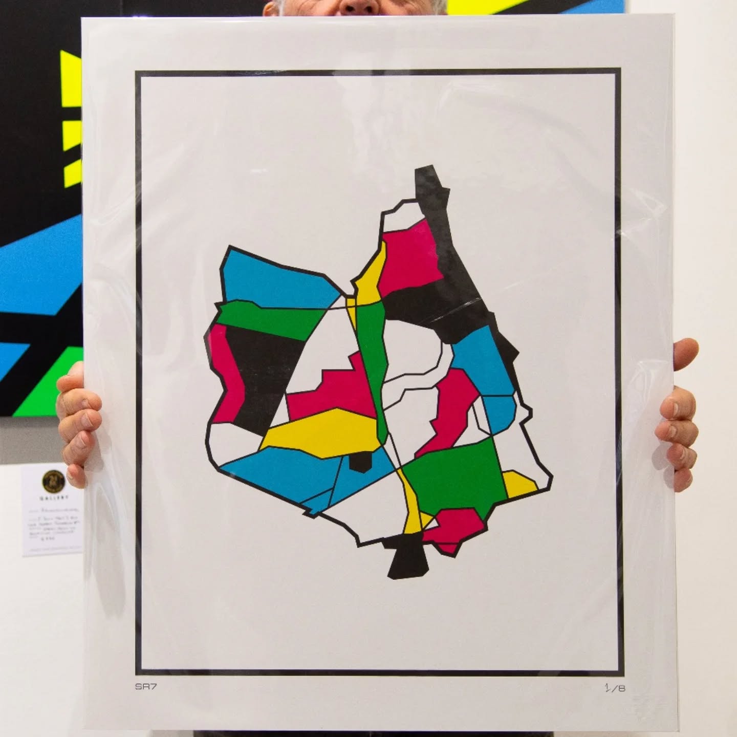 SR7 Print
Abstract artwork based on the #SR7 postcode area.
Giclée print. Printed, hand-cut, embossed, numbered, signed & dated (on reverse) by me.
Eight prints available (the same number of SR postcodes).
£75
Available @twentyfournortheast gallery, 2 Fawcett Street, Sunderland.
Seaham / Dalton-le-Dale / Cold Hesledon / Murton / Old Burdon / Hawthorn
Part of a larger North East postcode project in the making 👨🎨
#abstractart #sunderlandart #mapart #postcodeart