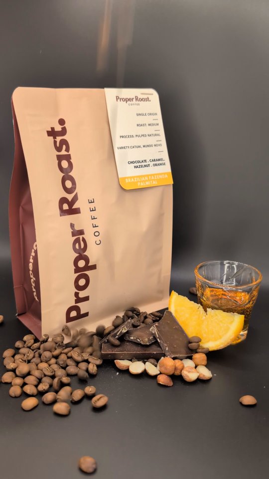 Just dropped online. Brazilian Pulped Natural. With notes of chocolate, caramel, hazelnut and orange. The pulped natural process enhances both sweetness and clarity.
Perfect for espresso. Makes a great flat white.
Properoastcoffee.com
#coffeelover #lancashirecoffee #coffeeroaster #coffeeroastery