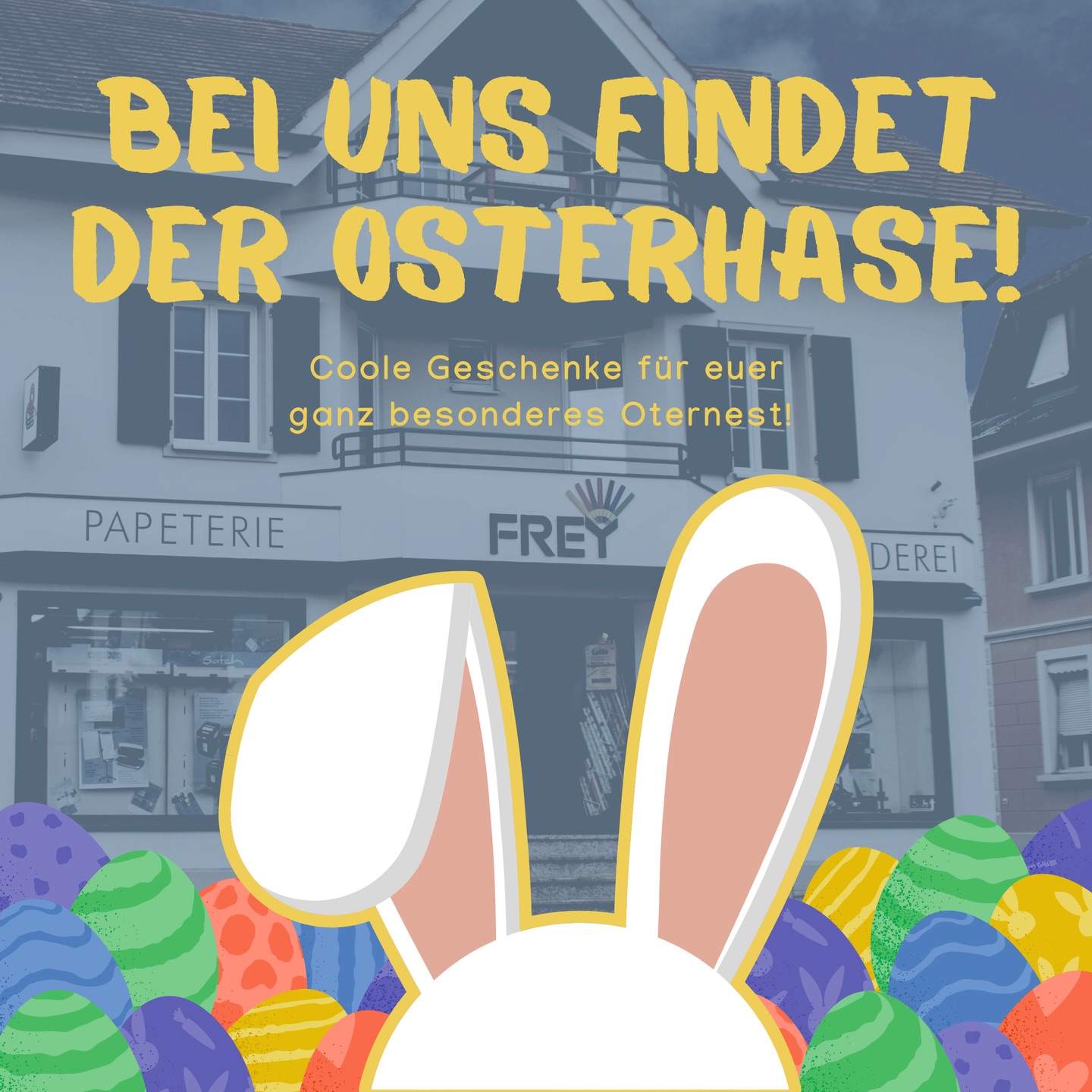 Ostern steht vor der Tür 🐣 Schöne und spassige Artikel aus der #freypapeterie runden dein Osternest perfekt ab, zu viel Schokolade ist sowieso ungesund😉
Chom verbii, mer fröied üs🥰
#dagmersellen #ostern