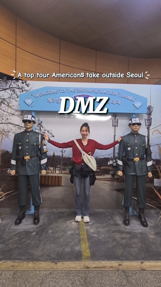 Honestly?
Locals don't go to the DMZ.
I went so you don't have to figure it out alone.
The Third Infiltration Tunnel, the observatory, passing by JSA — it's eerie, it's real, and it hits different when you're actually standing there.
This is one of the most unique day trips from Seoul you can do, and most of the site is no-filming, which tells you something about where you are.
Was it my kind of day out as a local Korean tour guide?
Not really. But if you're traveling to South Korea and you want to understand this country beyond the street food and the palaces — the DMZ does that. Fast.
Worth doing once