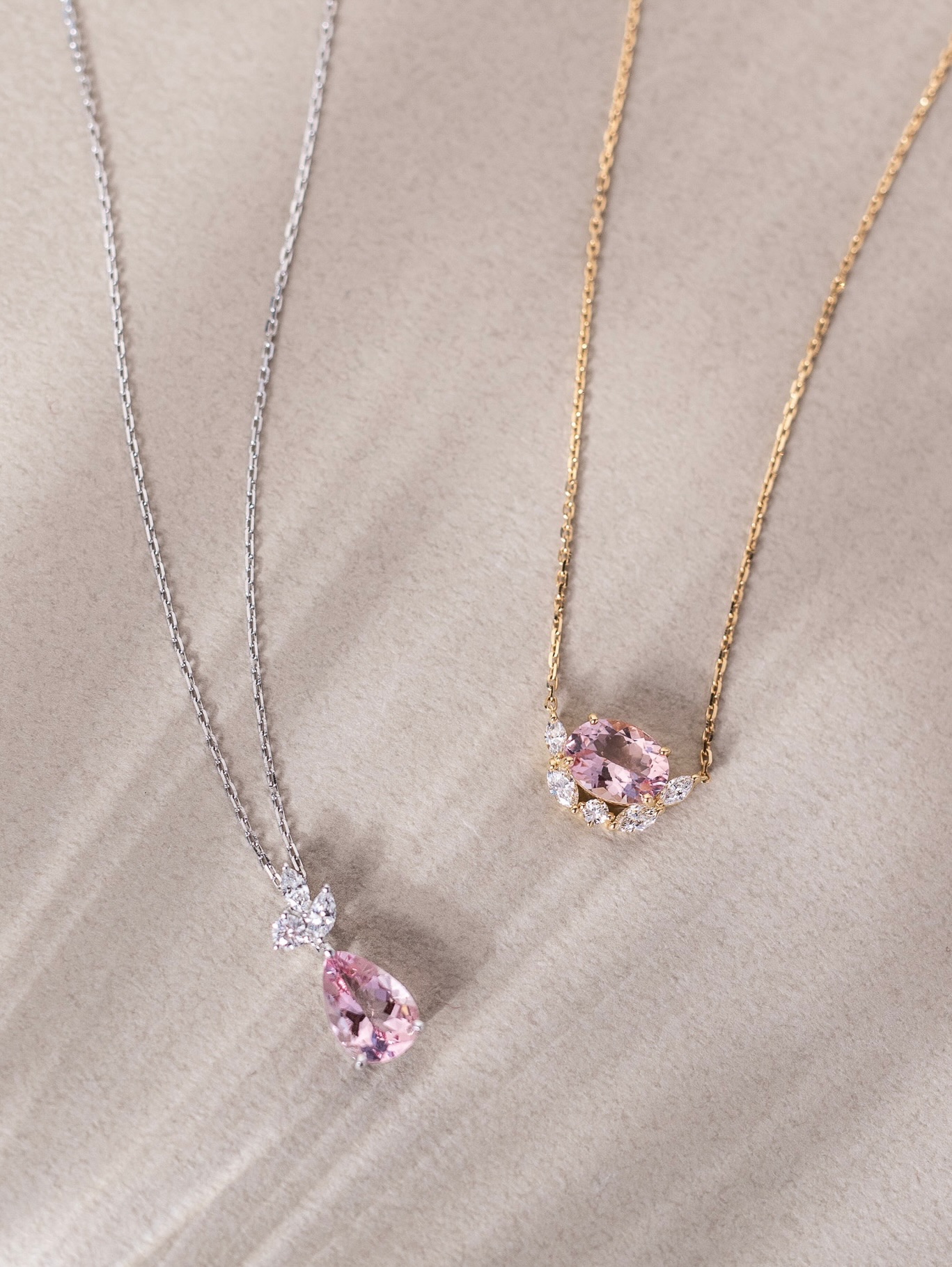 Soft blush tones, like petals in bloom — a quiet reflection of spring’s gentle arrival.
Our #Morganite necklaces, Fleur and Foléa, carry the softness of the season, where light, colour, and nature come together in effortless harmony.
Visit our Ann Siang Hill Boutique to explore the Spring Sale and experience the pieces in person ✨