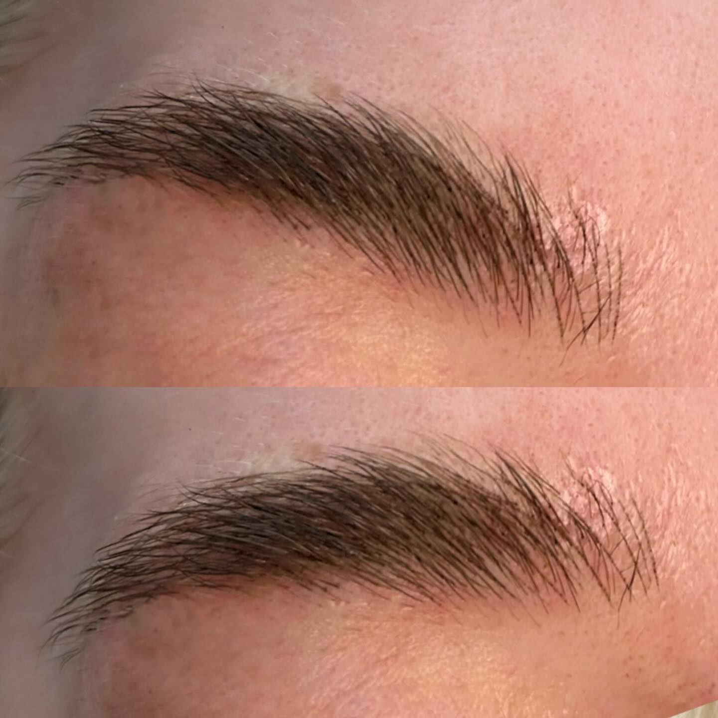 Cosmetic tattoo from the past week ❤️
Hairstrokes are more popular than ever but I still love a soft Ombré too ✨ pic 2&3 are healed x