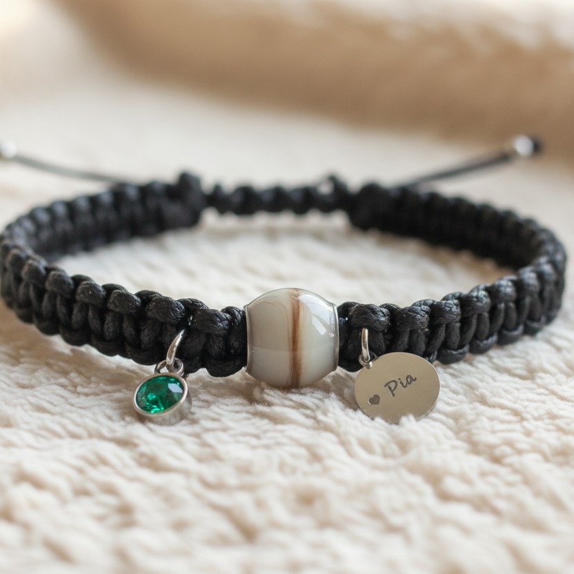 Das Muttermilchschmuck Armband „Noa“ ist ein traumhaft persönliches Schmuckstück, das jedes frischgebackene Mami berührt.
Die Muttermilchperlen geben deinem Outfit eine stilvolle, bedeutungsvolle Note – wähle dein Band in Schwarz oder Braun. Als Highlight sind Monatsstein sowie ein Gravur-Anhänger inkl. Gravur mit dabei.
Gravurplatte (rund, 10 mm):
Deinen Gravurwunsch gibst du ganz einfach unter EXTRAS beim Gravuren-Anhänger an. Ob Name, Datum, Symbole – sogar Bilder sowie Hand- und Fussabdrücke sind möglich. Wähle deine Lieblingsschrift und gestalte „Noa“ genau so, wie es zu euch passt.
Anfertigung:
Die Perle wird aus deiner Muttermilch gefertigt, und Haare werden um die Perle eingearbeitet.
Du möchtest „Noa“ noch individueller? Sende mir deine Idee oder Skizze über EXTRAS und wähle dort alle Zusatzoptionen.
https://muttermilchschmuck.online
#muttermilchschmuck #mamamilch #stillzeit #erinnerungsschmuck #muttermilchperle #gravur #monatsstein #handmadeinschweiz #mamaalltag #geschenkfürmama