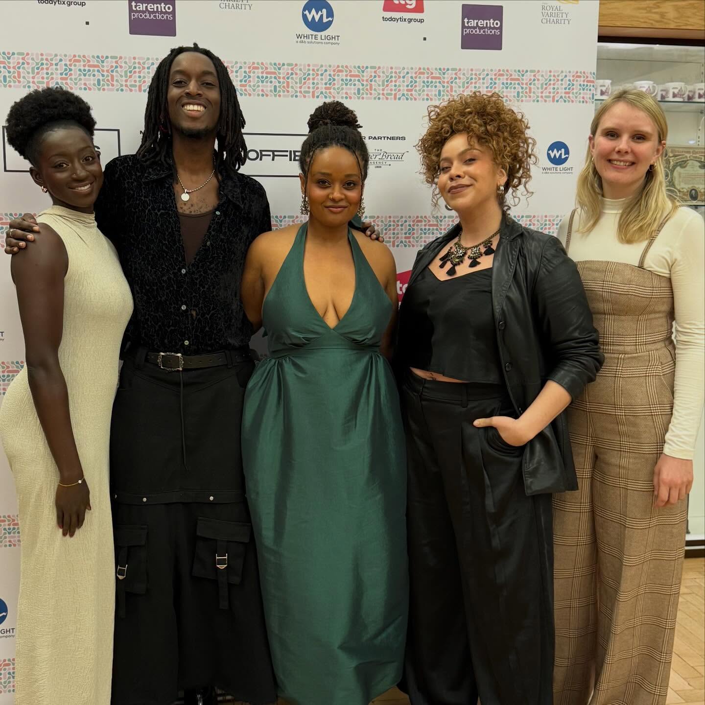 The gang goes to the Offies 🏆🏆
Thank you so much for the nomination @offwestendcom !!! Such a special night and a gift to be able to come together to celebrate such fantastic theatre in London!
More to come from Scenes with Black Folk soon… keep an eye out in 2027 😉😉
Written and directed by @makingjoynesbitt
Produced by Sophie Cairns @ballersoph
Part of The Camden Fringe @thecamdenfringe
Lighting Design by Abbie Sage @abbie.sage
Sound Design by Juliana Lisk @julianalisk
Assistant Directed by Eithne Garricks @eithne.g
Fight Choreography by Kemi Durosinmi @kemi.d
ONE played by Kennedy Jopson @kennedyjopson
TWO played by Ryan Yengo @ryanyengo_
THREE played by Joycelyn Manu @joycelyn.a.b.m
FOUR played by Jay Lafayette Valentine @laffytaffyette