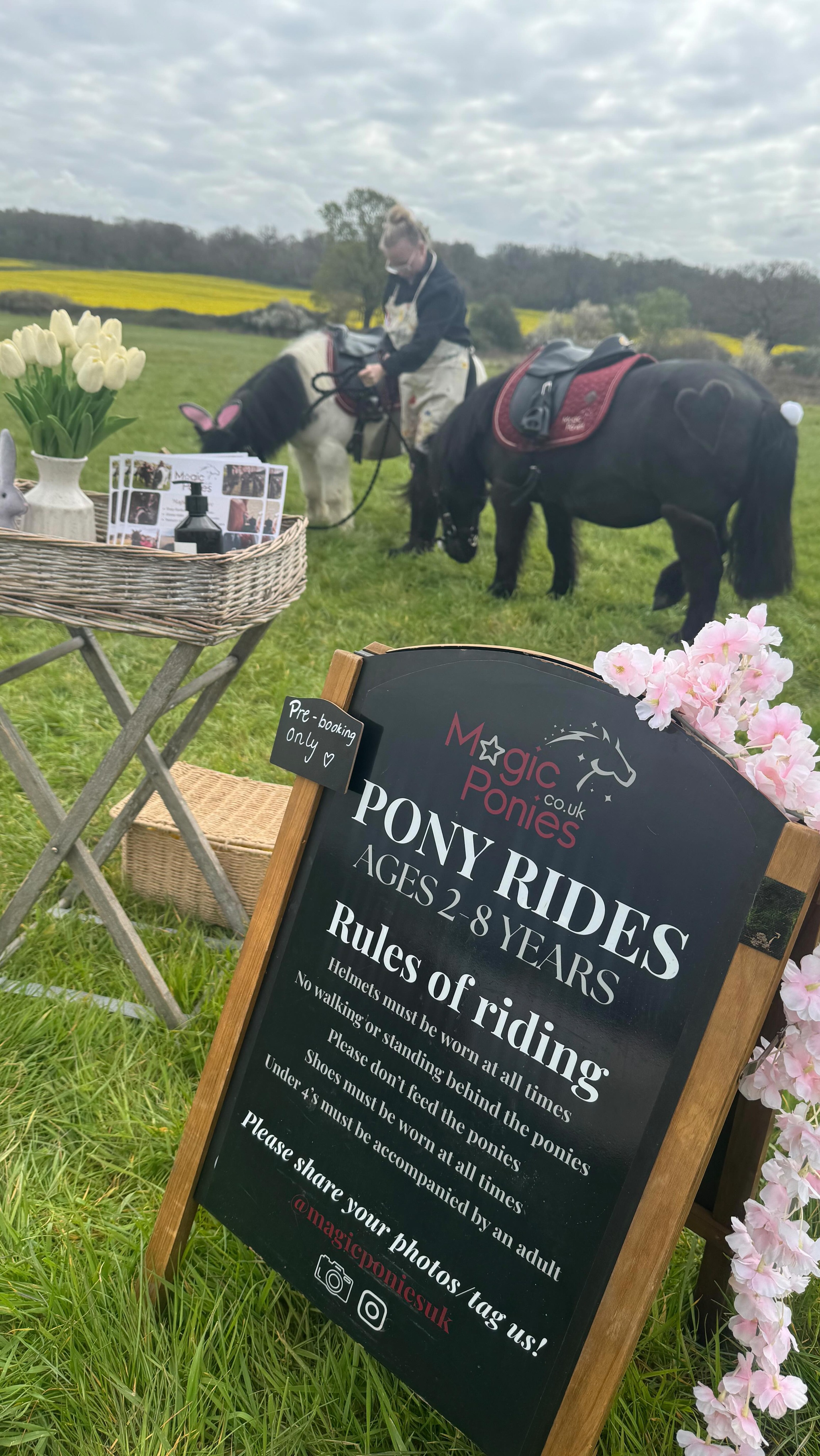 Easter egg hunt pony rides day one complete! 🐴🪺💫
Thank you to everyone who came along and looking forward to seeing so many more of you tomorrow! 🤍