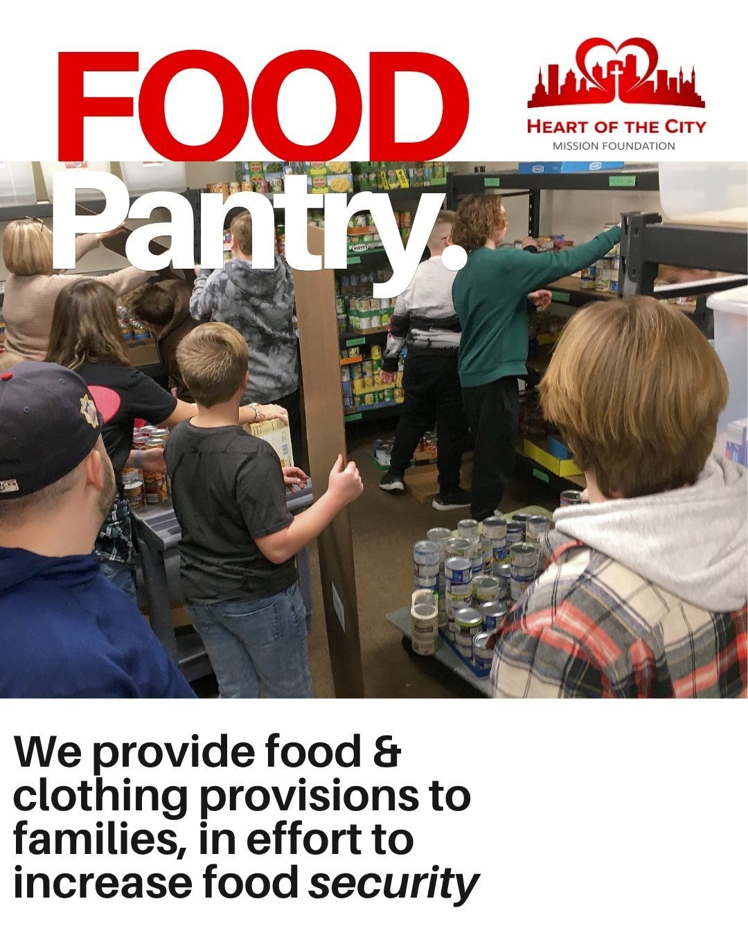 1 in 5 children in Allen county are missing AT LEAST one meal per day due to food insecurity.
At Heart of the City we aim to provide families in need with food provisions to fill that gap and increase food security for the next generation of leaders in our community.
How can you help? Right now we have a donor match up to $10,000. Through your generosity we can turn one meal into two.
Visit the link in our bio to partner with us!
#fortwayne #hotcfw #healthyfamilies #fighthunger