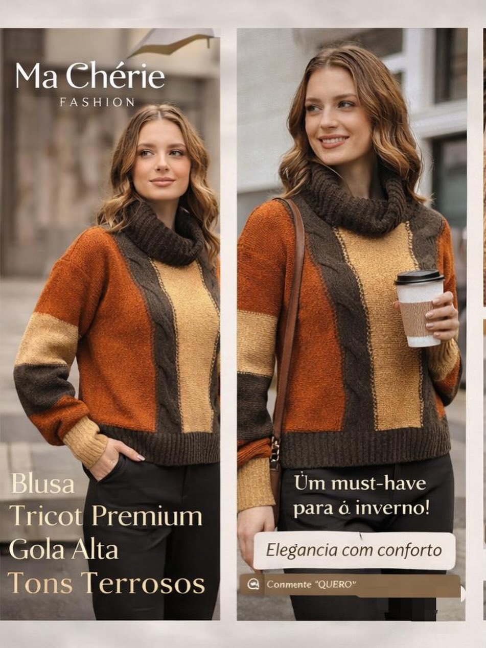 🔥 Peça queridinha do inverno!
Conforto + estilo + elegância em um só look.
Garanta a sua antes que acabe!
#modafeminina #lookdodia #modainverno #vestidofeminino #tricotfeminino lookinverno estilofeminino modachic casualchic fashionbrasil tendenciainverno lookelegante outfitinspiration instafashion roupafeminina modabrasil lojaderoupas modafashion dicadelook mulherestilosa