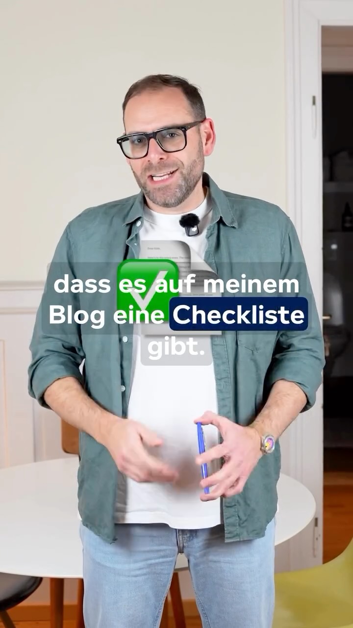 Donât let the paperwork pile up! đ Iâve put together the ultimate checklist for your Swiss tax return. From income statements to specific expat deductionsâmake sure you have everything ready before you start. Check my stories for the full list or send me a DM! đ
Lass den Papierkram nicht zum Berg werden! đ Ich habe die ultimative Checkliste fĂźr deine Schweizer Steuererklärung zusammengestellt. Von Lohnausweisen bis hin zu spezifischen AbzĂźgen fĂźr Expats â stelle sicher, dass du alles bereit hast, bevor du beginnst. Schau in meine Stories fĂźr die Liste oder schreib mir eine DM! đ
#TaxTimeWithMartin #TaxChecklist #SwissTaxReturn #ExpatFinance #Organization