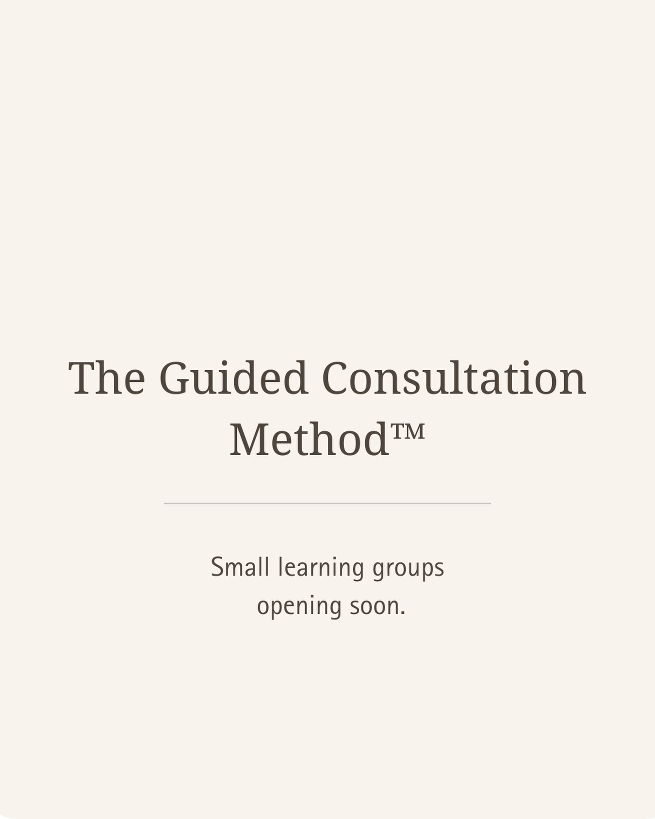 I’ll be sharing this consultation framework with a small number of hair professionals who would like to strengthen this part of their practice.
The focus is not technique, but the consultation stage that shapes every service that follows.
If this approach resonates with you, you’re welcome to reach out.