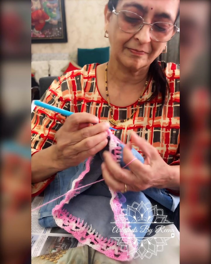 At Artyfacts By Reena, we don’t just create art- we craft emotions, celebrate love, and turn moments into everlasting memories.
Aparna Shinde making crochet lace for her daughter’s shorts @artyfacts_reena
To know more about our art sessions -↙️
📞 +919890754772
#handmadewithlove #artstudioindia #madewithpassion #artyfacts_reena