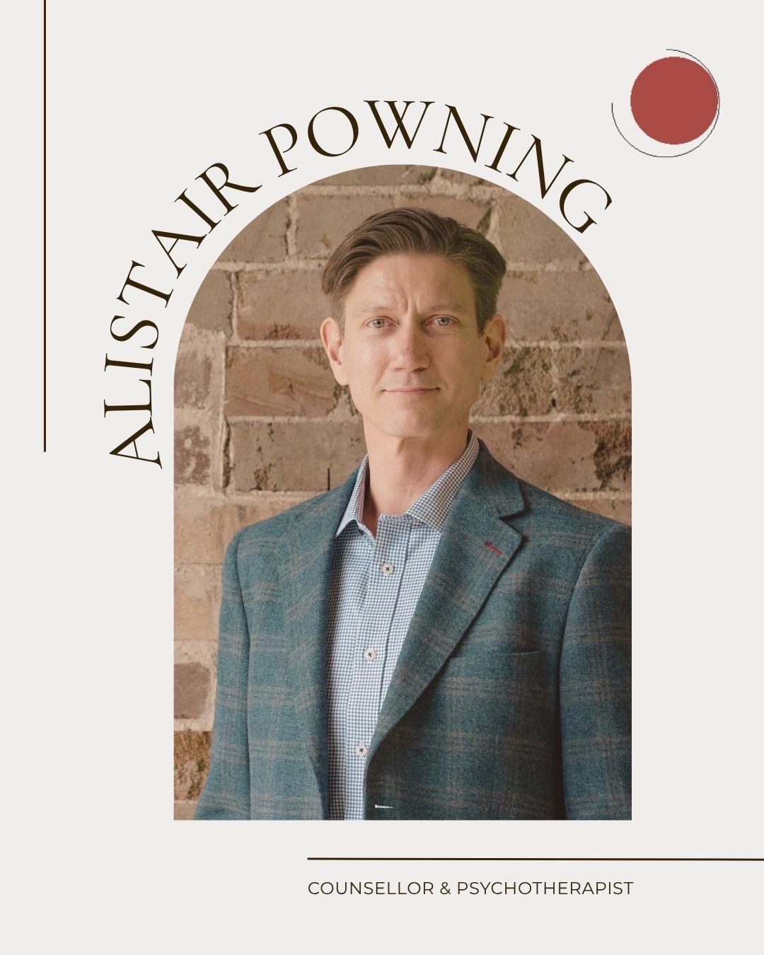 ✨ Practitioner Spotlight: Meet Alistair Powning ✨
We’re so pleased to welcome Alistair Powning to the Ease Wellness community. 🌿
Alistair is an experienced therapist with advanced training in counselling, psychology, and psychotherapy. His approach is grounded, thoughtful, and deeply person-centred — supporting clients to better understand themselves, process life’s challenges, and create meaningful, lasting change.
With experience across trauma, anxiety, depression, relationships, and life transitions, Alistair works with individuals, couples, and groups, tailoring each session to meet you where you are. His work integrates evidence-based approaches such as CBT, ACT, and attachment-focused therapy, alongside a genuine curiosity about what it means to live a more fulfilling life. 💛
Whether you’re navigating a difficult period or simply feel ready to explore things more deeply, Alistair offers a safe, respectful space to do so.
👉 Learn more or book a session via the link in bio and explore the practitioners at Ease Wellness who can support you in their own unique way.
#EaseWellness #PractitionerSpotlight #Counselling #Psychotherapy #HurlstoneParkWellness