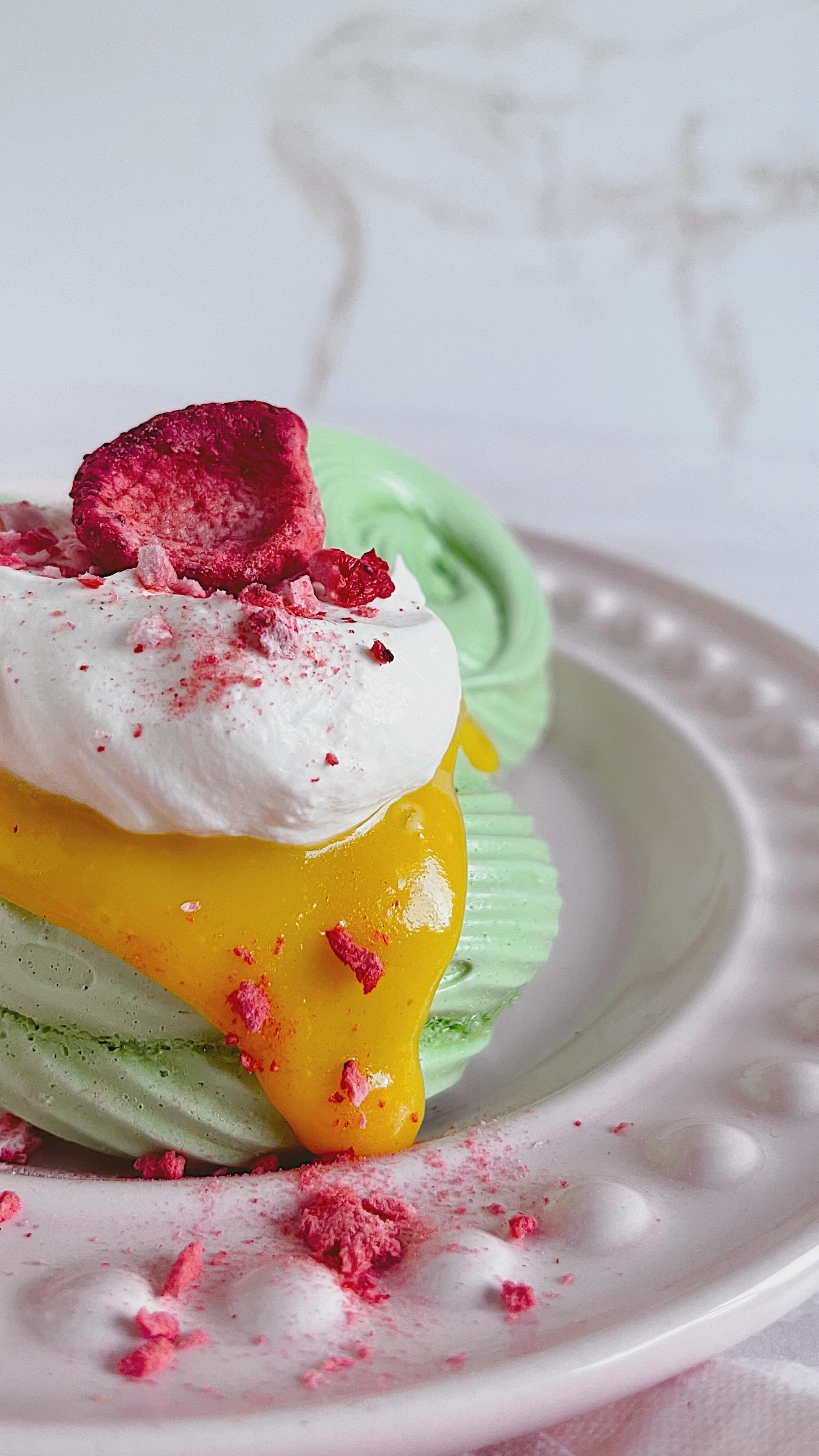 Pavlova 🩷 let's talk about this
A baked Meringue with a marshmallow texture in the center, drizzled with a fruit curd or compote, topped with billowy whipped cream and fruit - the larger ones I bring to dinner usually has a pastry cream also. This one has a house made lemon curd, whipped cream (NOT from a can lol) and crushed freeze dried strawberries.
To say this dessert is an elevation is an understatement and guess what? They're coming to the Mother's Day Sale May 9th 12-4 -they will be available for pre-ordering and are a fan fav so don't miss out!
P.S. it's also gluten free 😉
#mothersday #norwood #peterborough #pavlova #fancydessert