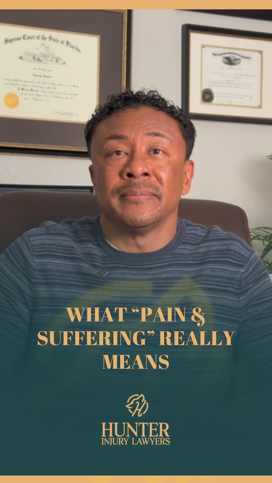 “Pain and suffering” is one of the most misunderstood terms in injury cases.
It’s not just about physical pain, it’s about how an injury affects your everyday life.
It can mean sleepless nights, difficulty doing simple tasks, or not being able to enjoy the things you once did. It can also include the emotional impact: stress, anxiety, and the strain it puts on your routine, your work, and your relationships.
While medical bills can be calculated, the human impact is harder to measure, but it matters.
That’s what “pain and suffering” is really about.
To Others, It’s Just Business. For Us, It’s Personal.
#PainAndSuffering #PersonalInjuryLaw #InjuryClaims #LegalEducation #KnowYourRights FloridaLaw CarAccident HunterInjuryLawyers