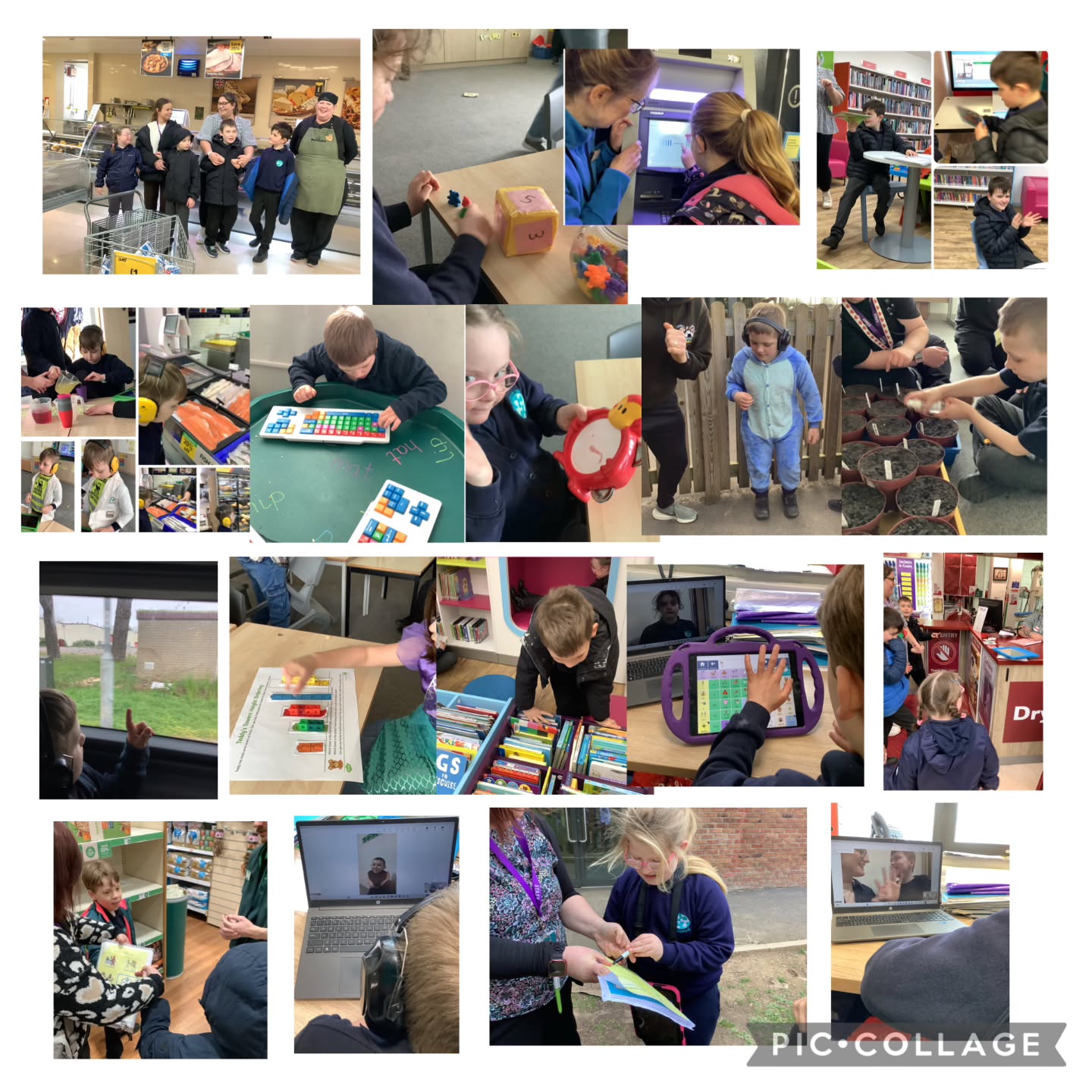 ✨ Fox Class Spring 2 Round‑Up! ✨
What a whirlwind of a term! 🌱💼
We’ve been busy building our Employability life skills — from confident communication to recognising helpers in our community. Careers Day was a huge hit too… we loved dressing up and exploring different jobs!
Our enterprise project is underway as we grow and care for our own plants, ready to sell once they bloom 🌿💧
📚 English
‘The Gigantic Turnip’ has brought so much joy — sensory play, story mapping, colourful semantics and even creating our own versions of the tale. World Book Day was full of stories, costumes and sharing books with friends.
🔢 Maths
We explored patterns using colours, shapes and sounds, and continued practising counting and using money in real-life situations.
🛒 Community Adventures
Weekly trips helped us practise greeting shop staff and learning about their roles. We even interviewed staff at Pets at Home and Morrisons — favourite jobs included caring for animals and helping customers!
📖 Library Visits
Our confidence is growing each week. We’re choosing books independently, using our library cards responsibly and returning books with care.
Wishing everyone a wonderful upcoming Easter break 🐣💛
We can’t wait to jump into our new Life Skills focus next term: Hobbies & Interests! 🎨⚽🎵
#SpringTerm #SchoolLife #LearningJourney #LifeSkills