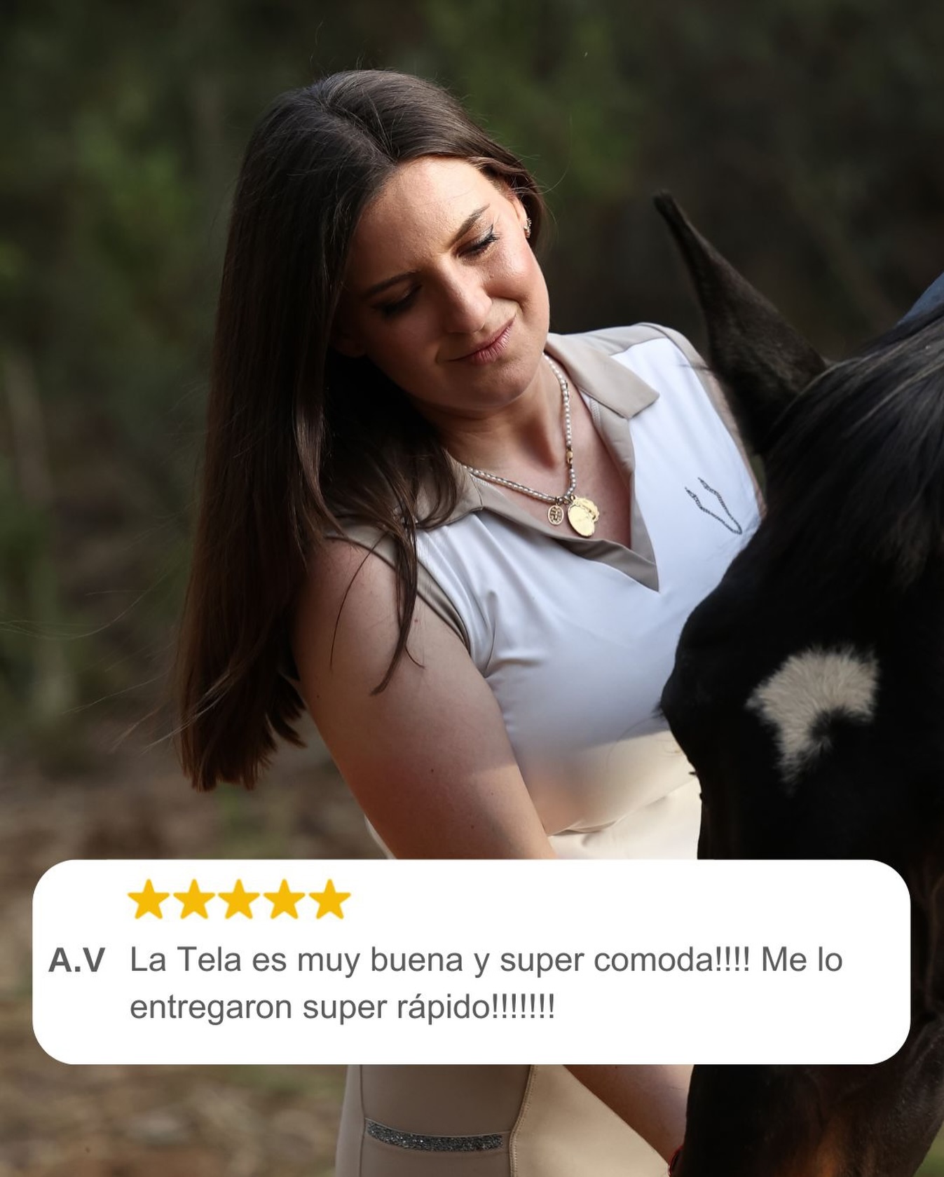 Nos encanta ver a nuestras clientas felices, gracias por tu review🙏🏻🩷
We love seeing our riders happy, thank you for your review🙏🏻🩷
#thankful #gracias #reseñas #reviews #equestrianreviews