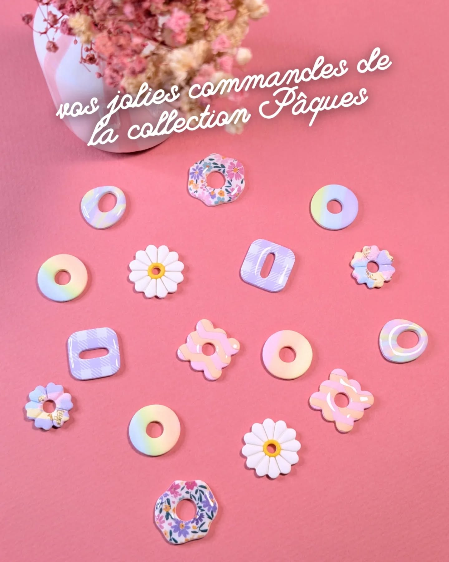 Et toi, tu aurais craqué pour lesquelles ? 💖
Merci pour toutes vos commandes, ça me fait tellement plaisir 🥹💕
Je vous ai sélectionné quelques-unes de vos jolies commandes de la collection Pâques… et vous avez vraiment trop bon goût 😍✨
🐣 Quantités limitées
💖 Fait main avec amour
Dis-moi celles que tu préfères en commentaire 👀
#momentpoursoi #tendancemode #dopaminestyle #cadeaux #petitecreatrice