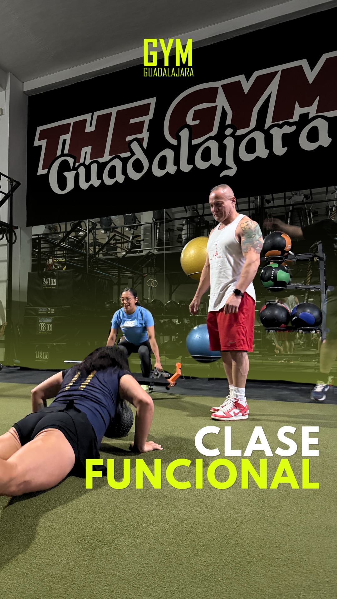 ¡CLASE FUNCIONAL!
Area verde en punto de ñas 7PM todos los MARTES y JUEVES
Un buen cardio y resistencia 🔥
#gymguadalajara #guadalajara #thegym #gimnasio #xochitl4203