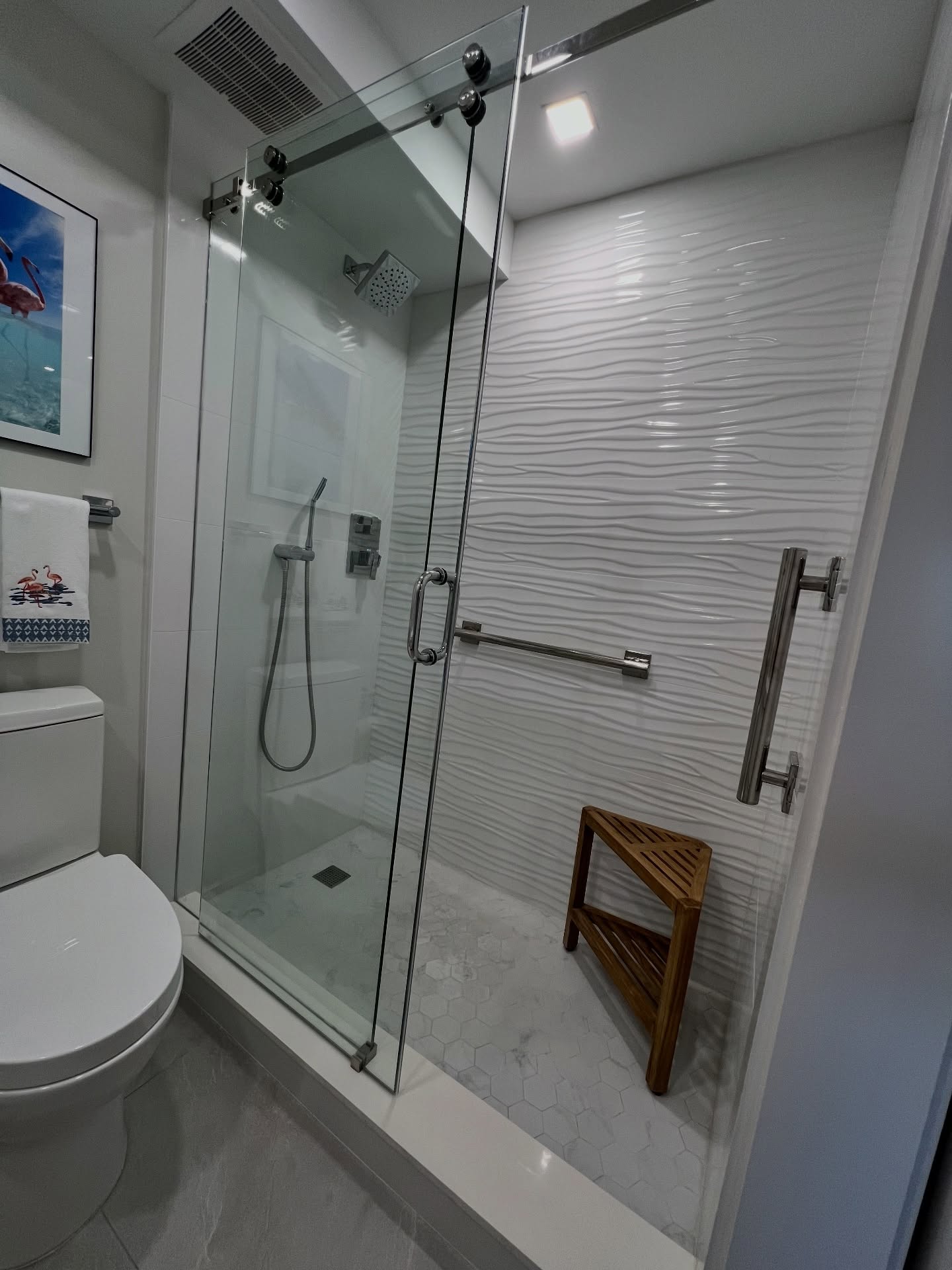 Bathroom Remodeling & Tile Installation in Fort Lauderdale
Rated five stars by your neighbors - ⭐️⭐️⭐️⭐️⭐️
“every tile perfect” guarantee - 💯
5 year warranty ✅
Experts at tile flooring installation, backsplash install, Zellige tile installation & perfect glass tile cuts.
📍We serve Lighthouse Point, Pompano Beach, Fort Lauderdale, Wilton Manors & Oakland Park
Meet us personally - Lynn, Isaac & Axel 🤩
Book online 🤳🏽 or call today ☎️
#tileinstallation #tileinstaller #bathroomremodeling #tilecontractor #fortlauderdale