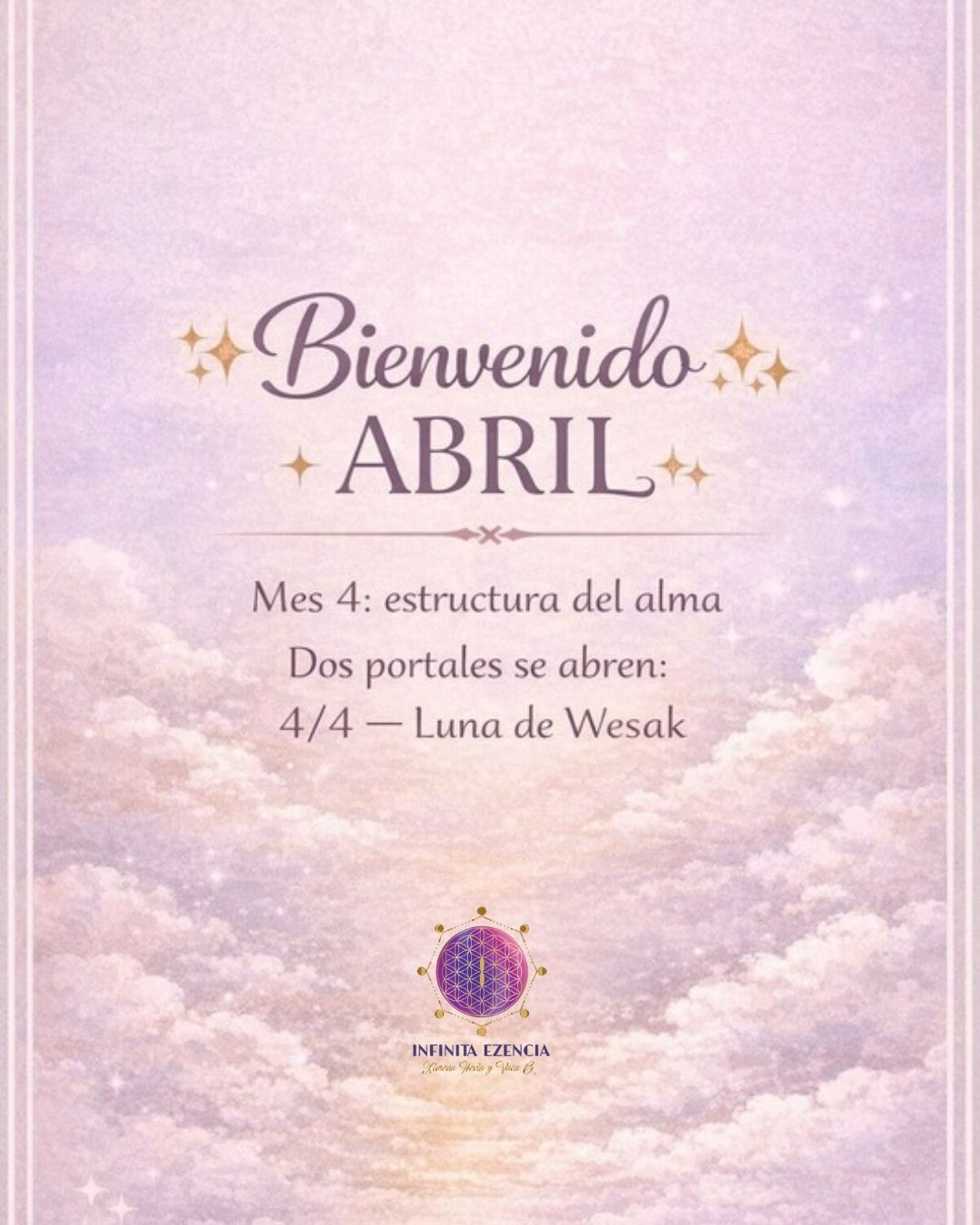 ✨Abril te doy la bienvenida ✨
Hermosa alma, has atravesado el primer trimestre del año…
.
No sientas que no has hecho nada.
Has llegado hasta aquí, te has sostenido, te has observado.
.
Y si te preguntas cómo estás, tal vez la respuesta sea “movid@”…
y está perfecto, porque ahí nace el cambio.
.
Hoy eliges distinto
con claridad, con intención, con propósito.
Aplica lo aprendido, confía en tu camino
y avanza conectad@ con tu alma.
.
Disfruta de estar presente, de estar aquí, de poder hacerlo diferente.
.
Con Amor, Ximena ♾️⚜️
#ximenaheviayvaca #infinitaezencia #renacer #nuevoinicio #abril