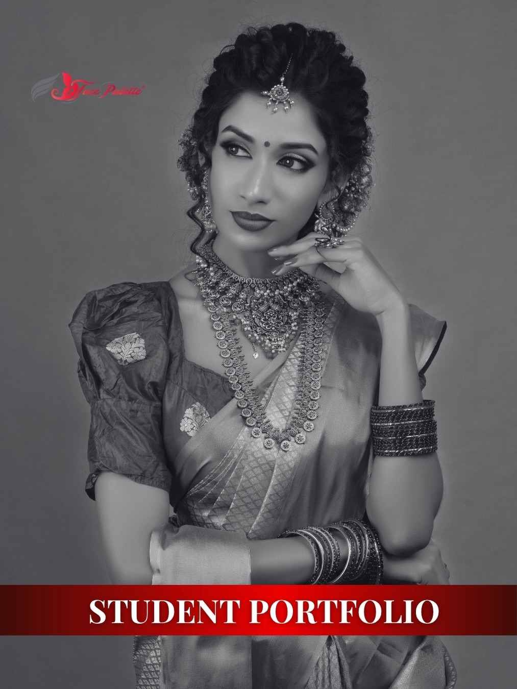 Student Portfolio Created At Our Academy 💜
Face Palette Makeup Academy – Certified by Europe India Centre for Business and Industry, a European Parliament accredited organisation, is Kerala’s leading destination for professional makeup education! 🌍
For details call or message us at 9847074073.
In addition to classes at our academy in Kochi, through our LIVE ONLINE LEARNING program, students from various parts of India and the world are also taking part in the Makeup Artistry course simultaneously.
#bridallooks #wedding #bridalinspo #bridalhairstyle #indianbridalmakeupartist